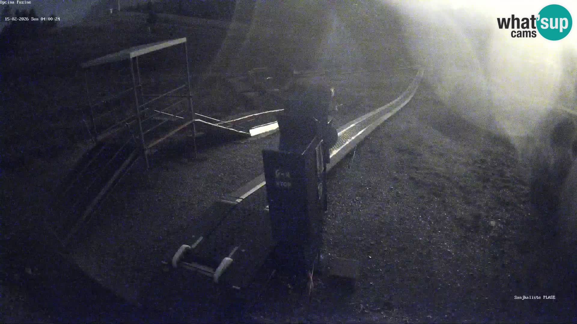 Webcam en direct Piste de luge de Fužine – Croatie