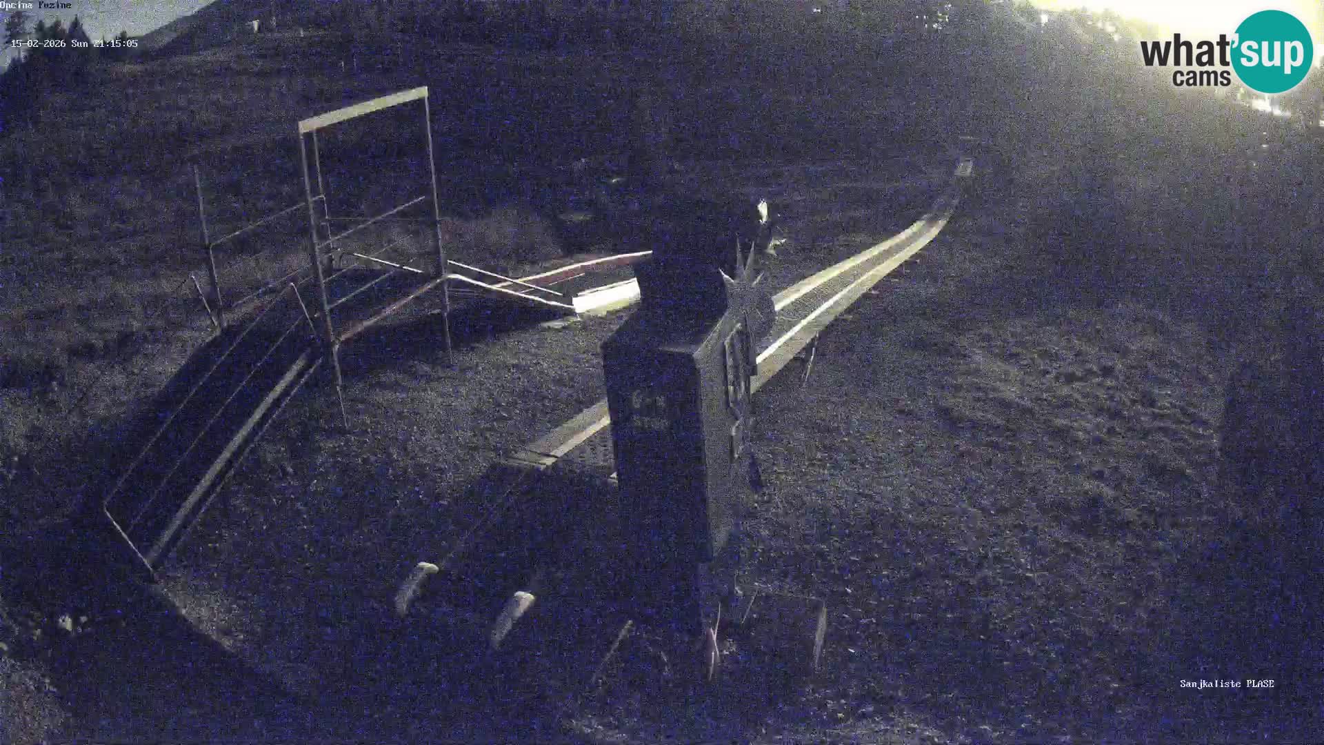 Live webcam Fužine toboggan run – Croatia