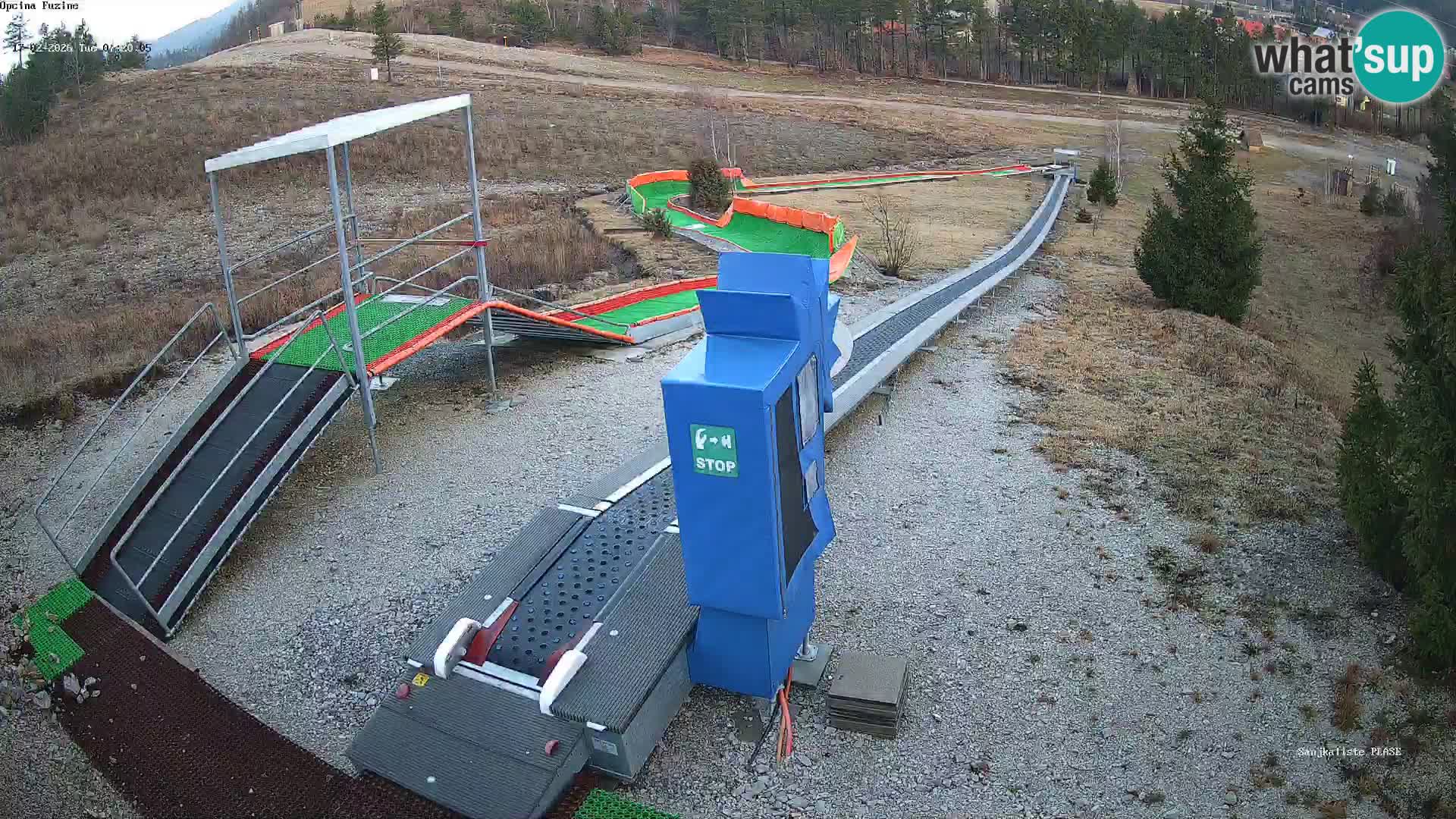 Web kamera uživo Sanjkalište Fužine – Hrvatska