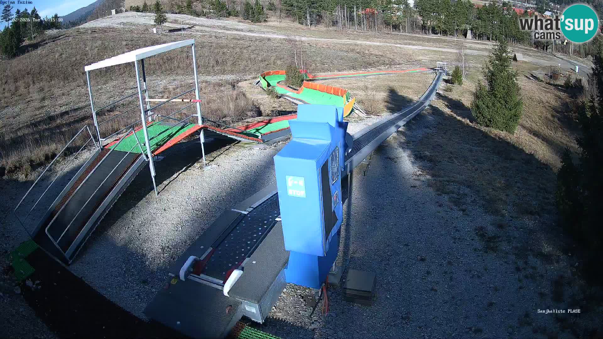 Web kamera uživo Sanjkalište Fužine – Hrvatska