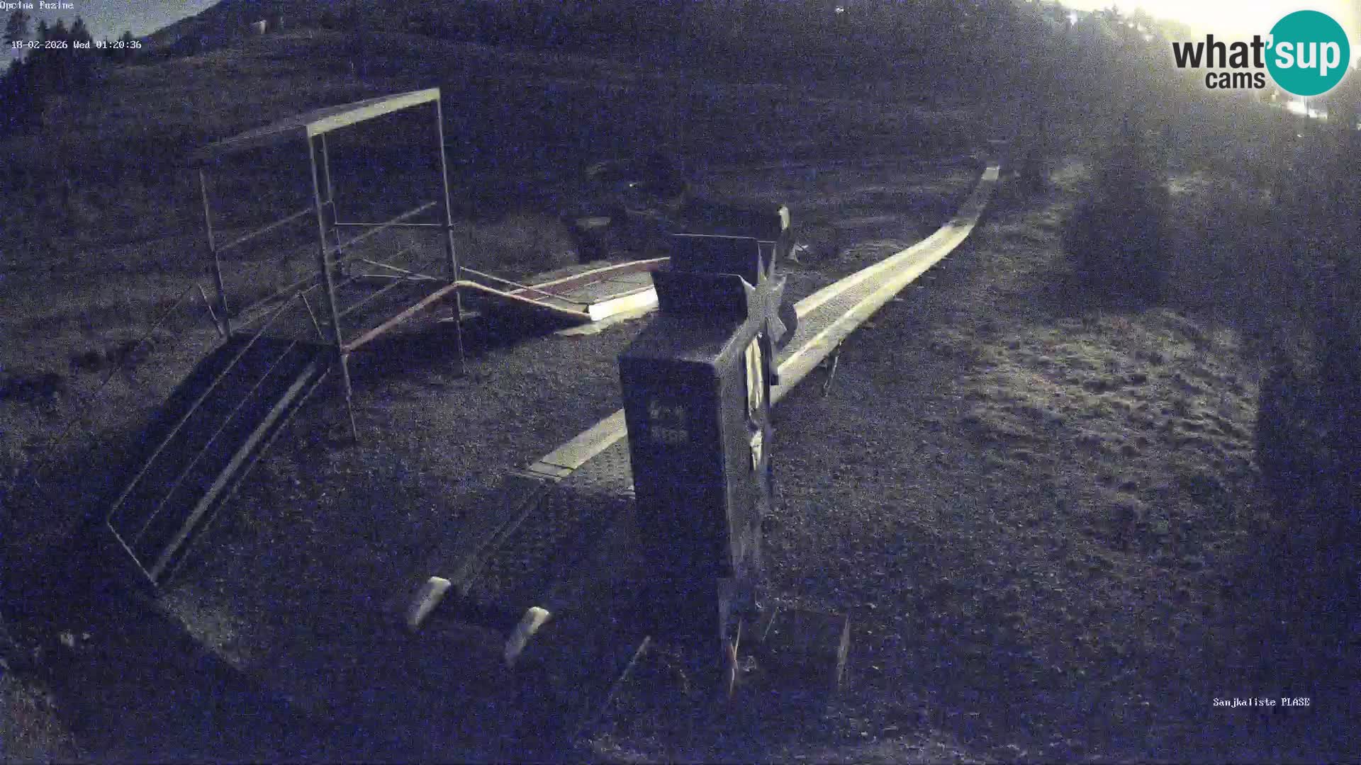 Live webcam Fužine toboggan run – Croatia