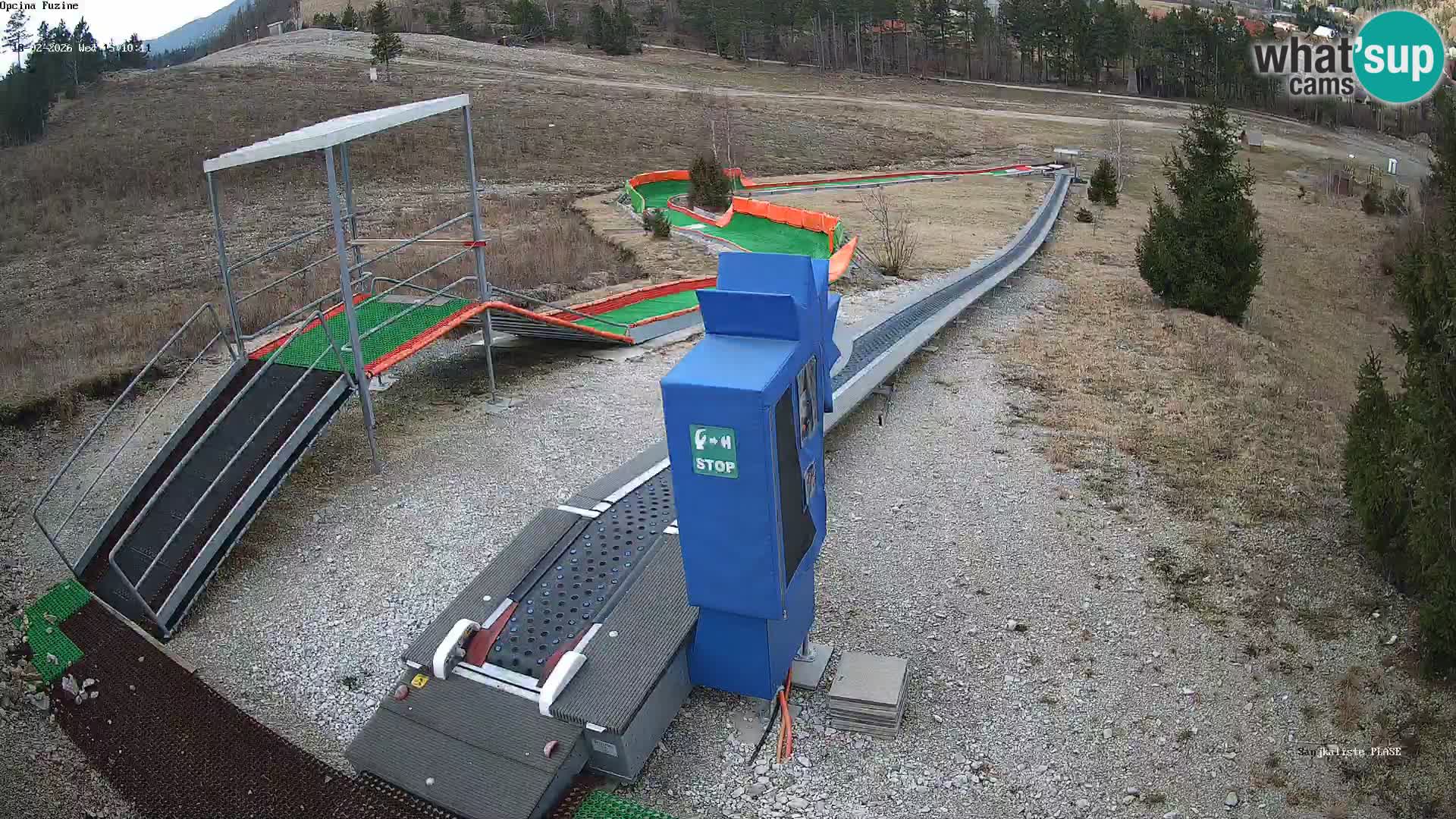 Live Webcam Rodelbahn Fužine – Kroatien