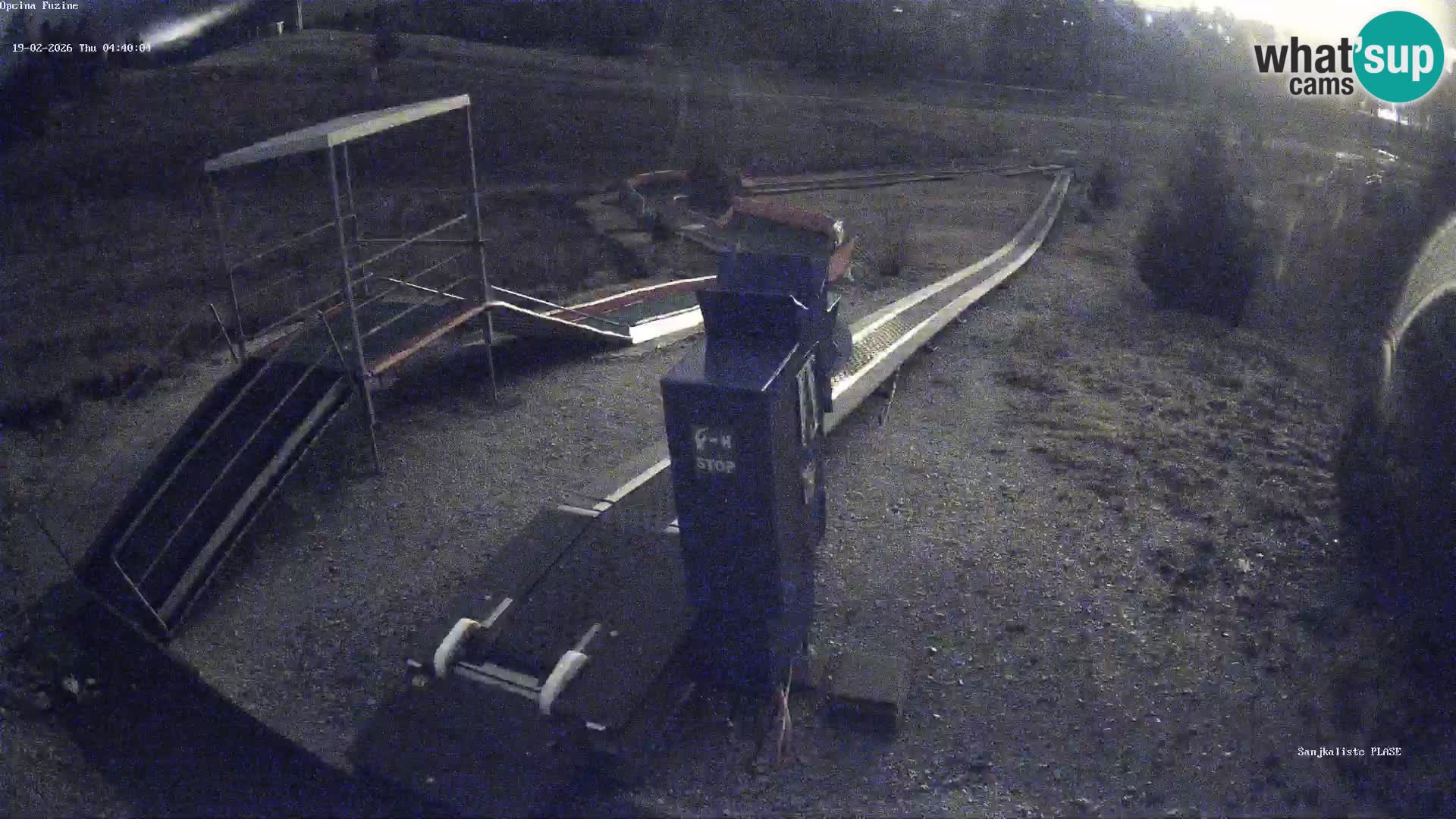 Webcam en vivo Pista de trineo Fužine – Croacia