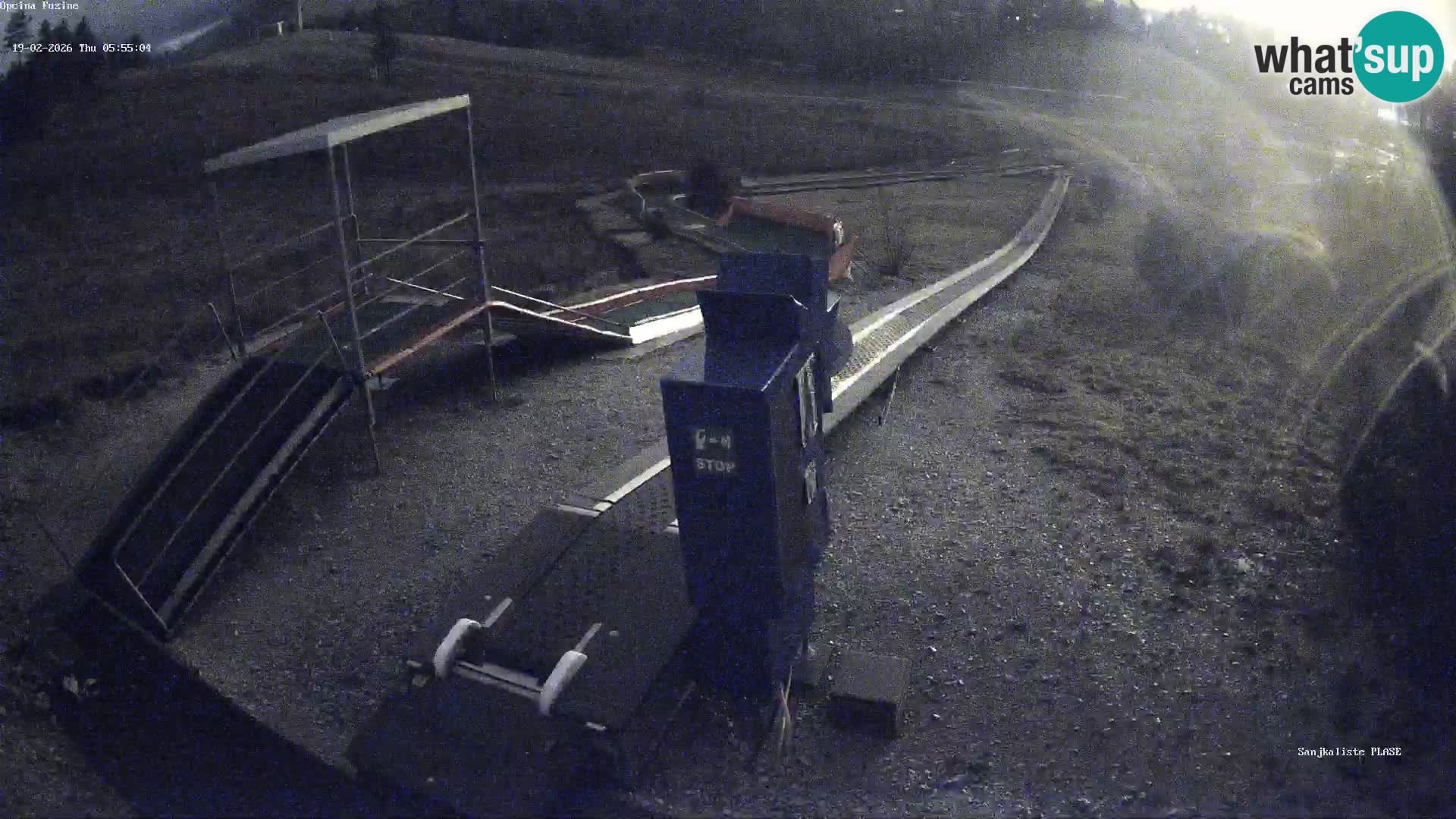 Web kamera uživo Sanjkalište Fužine – Hrvatska