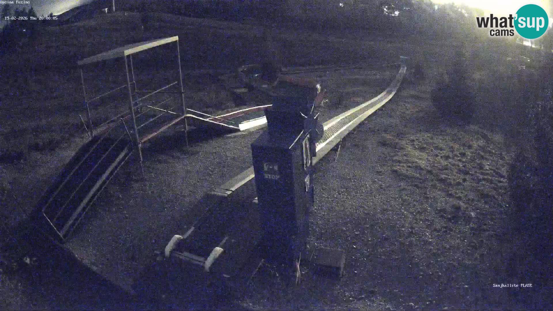 Spletna kamera v živo Sankališče Fužine – Hrvaška