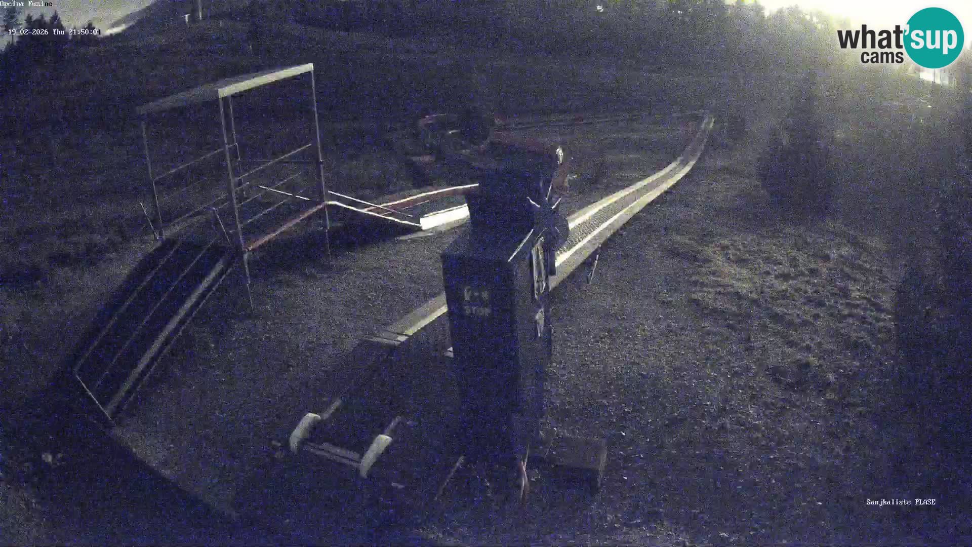 Spletna kamera v živo Sankališče Fužine – Hrvaška