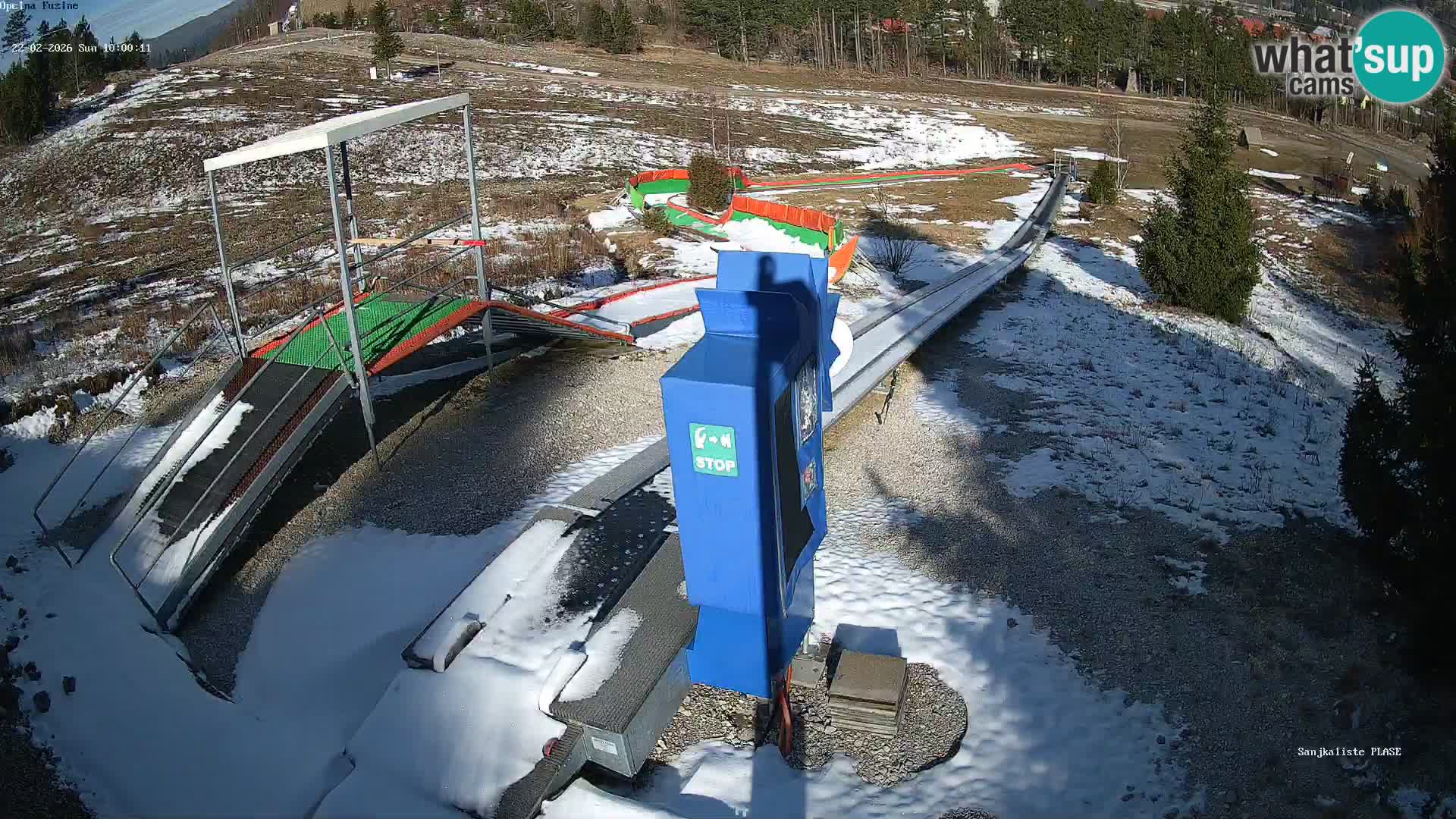 Web kamera uživo Sanjkalište Fužine – Hrvatska