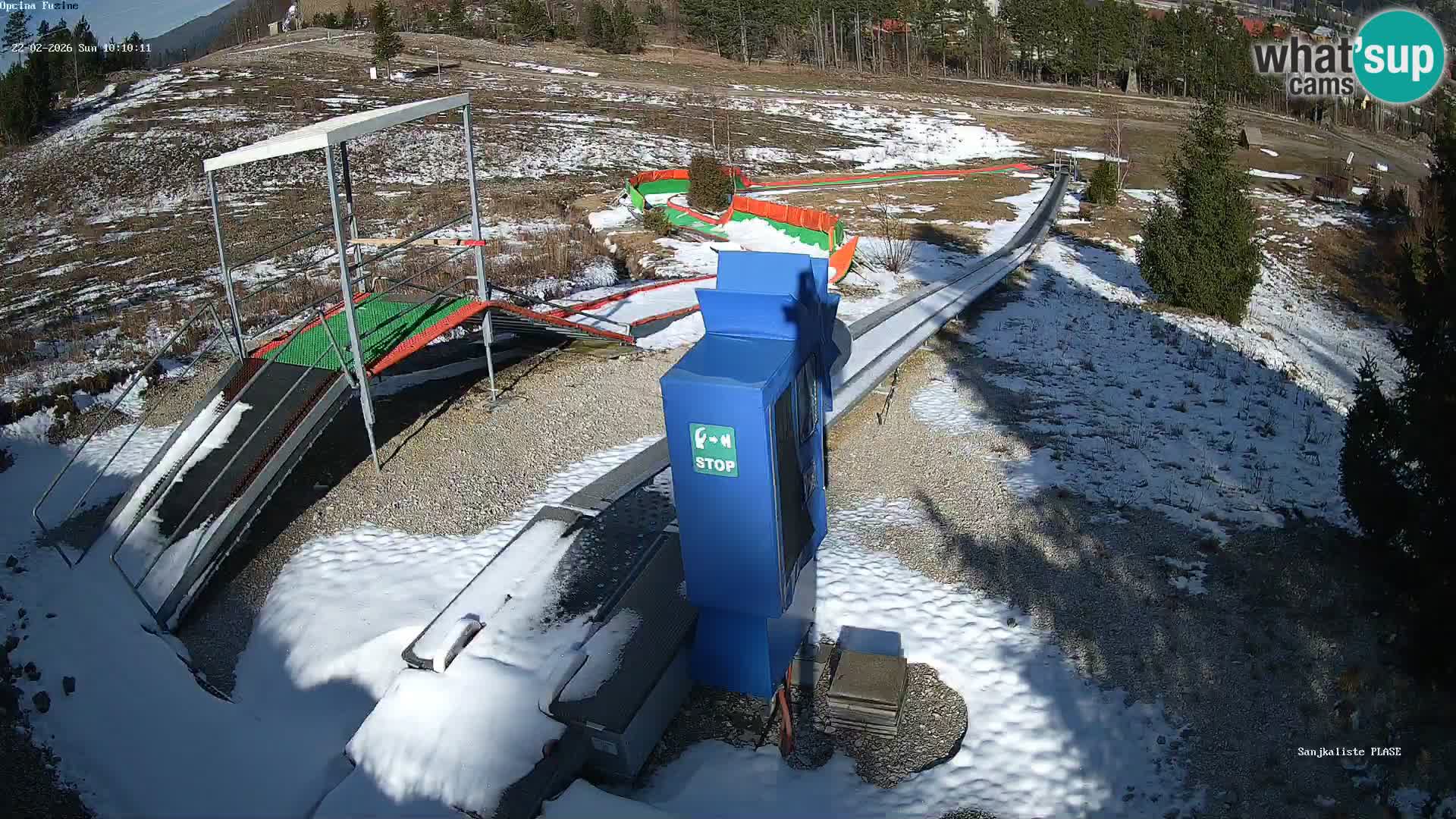 Web kamera uživo Sanjkalište Fužine – Hrvatska