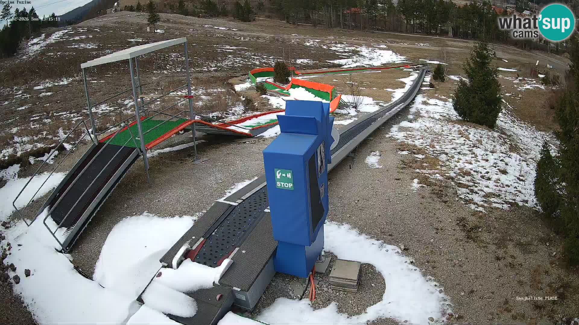 Web kamera uživo Sanjkalište Fužine – Hrvatska