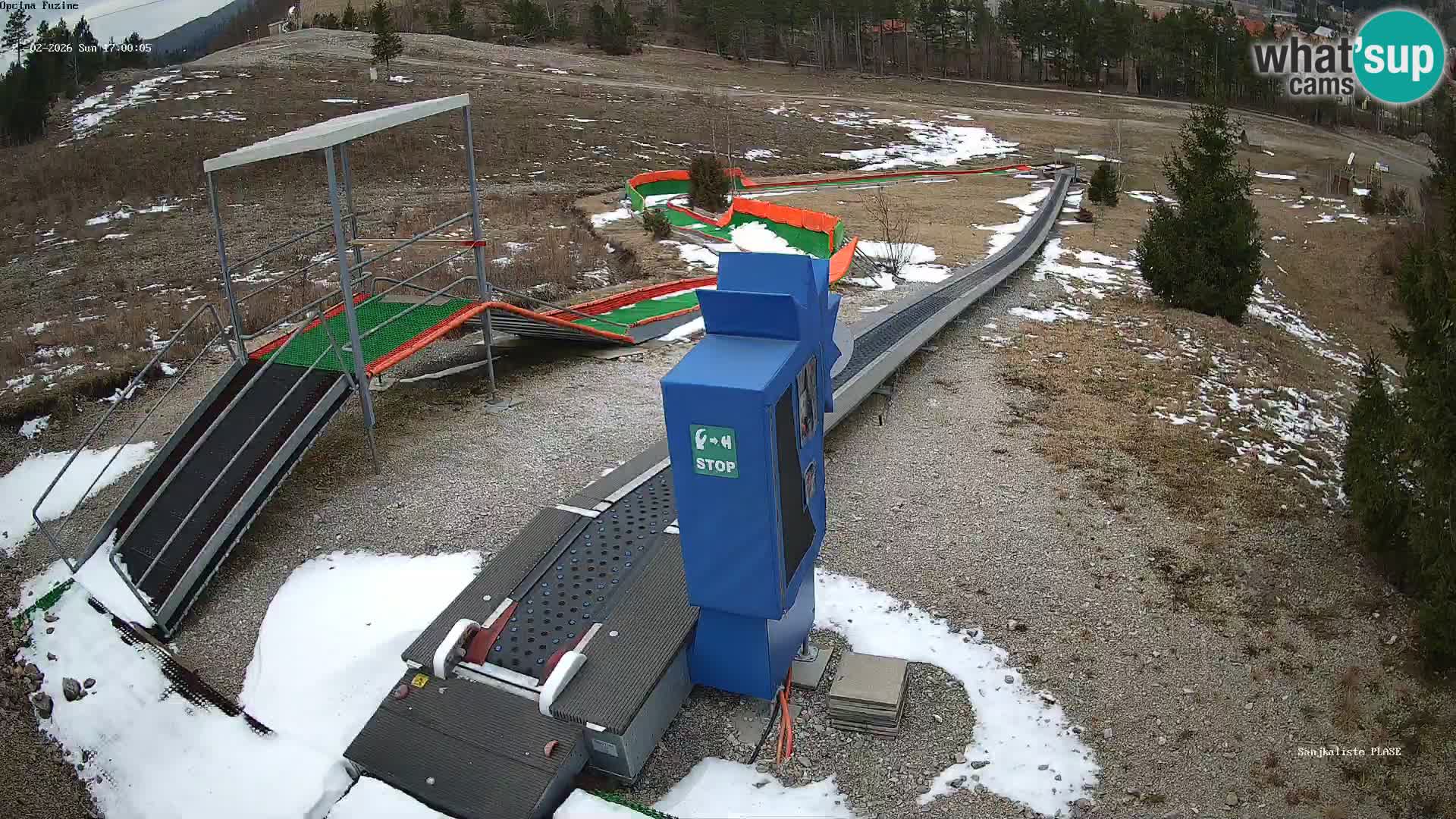 Web kamera uživo Sanjkalište Fužine – Hrvatska