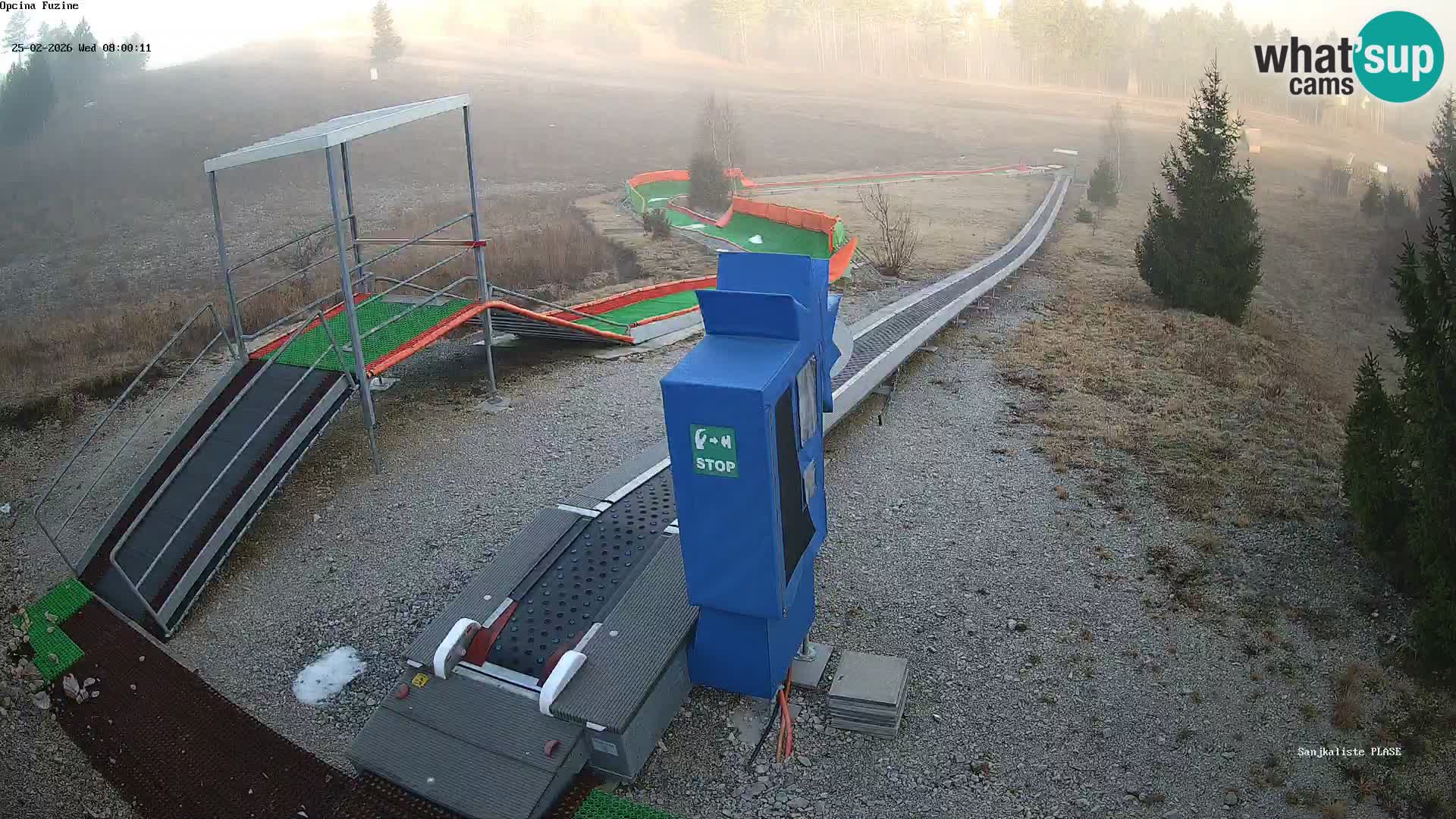 Web kamera uživo Sanjkalište Fužine – Hrvatska