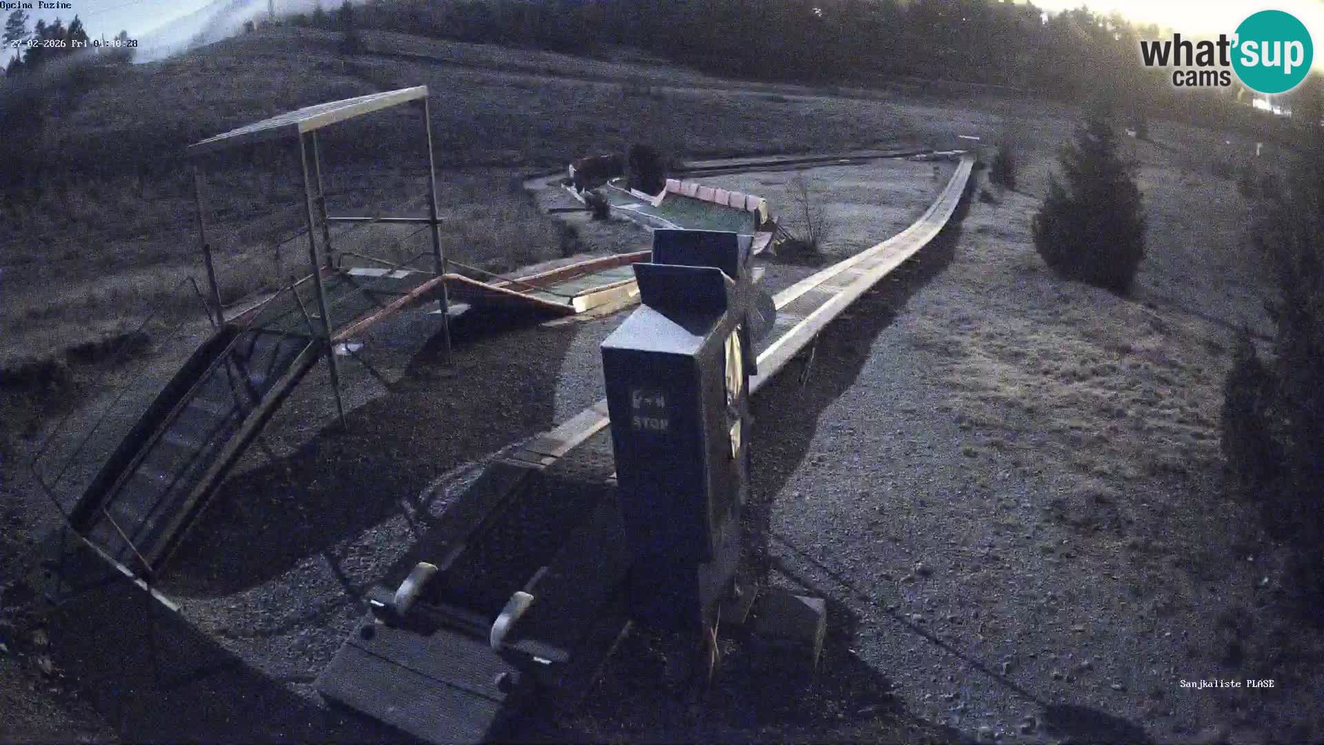 Web kamera uživo Sanjkalište Fužine – Hrvatska