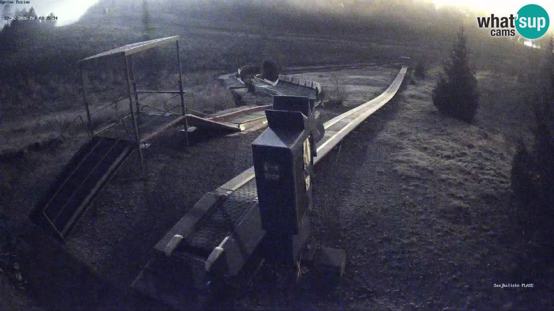 Web kamera uživo Sanjkalište Fužine – Hrvatska