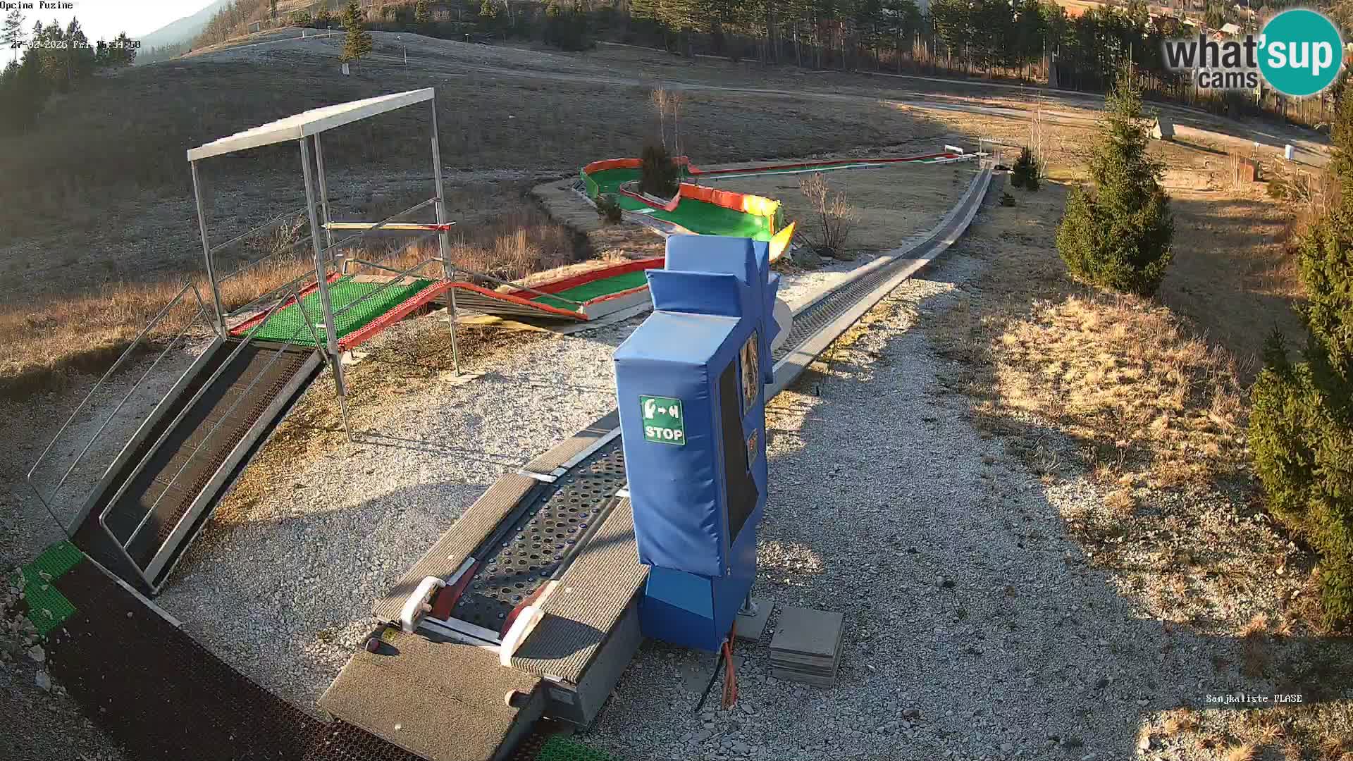 Live Webcam Rodelbahn Fužine – Kroatien