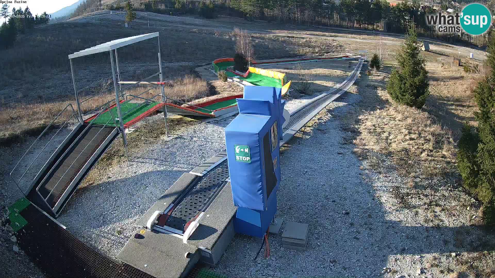 Live Webcam Rodelbahn Fužine – Kroatien