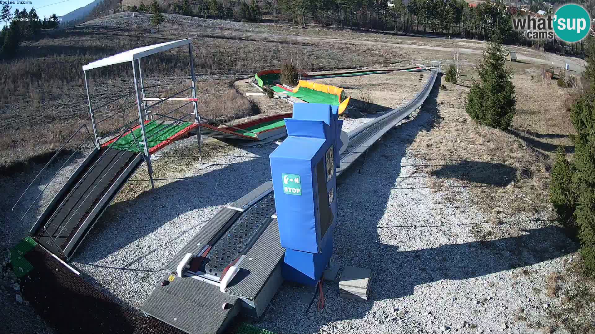 Live Webcam Rodelbahn Fužine – Kroatien