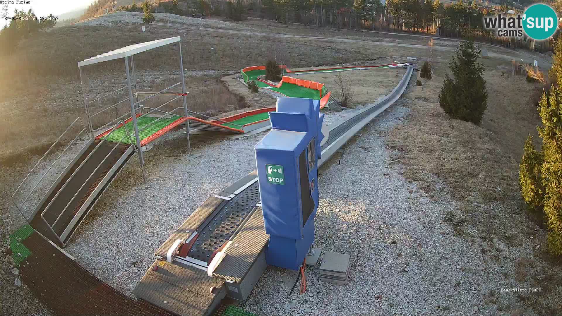 Web kamera uživo Sanjkalište Fužine – Hrvatska