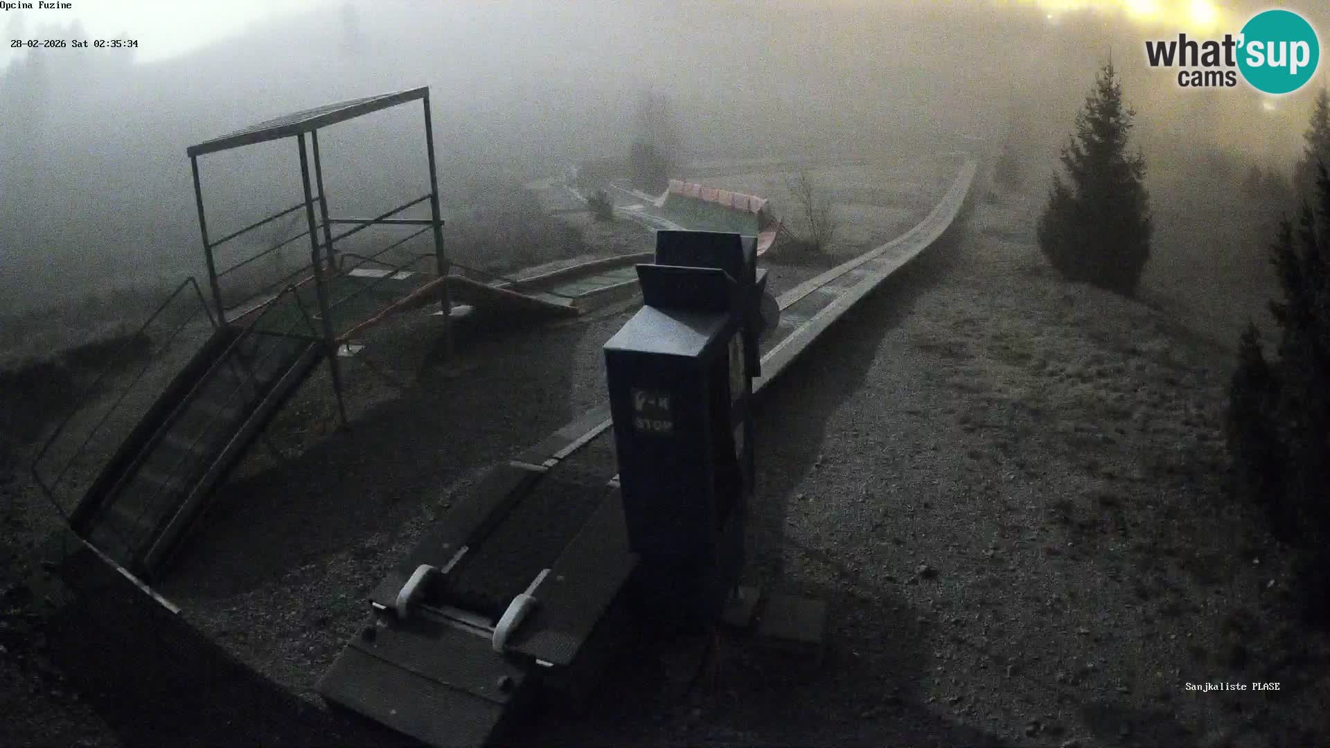 Web kamera uživo Sanjkalište Fužine – Hrvatska