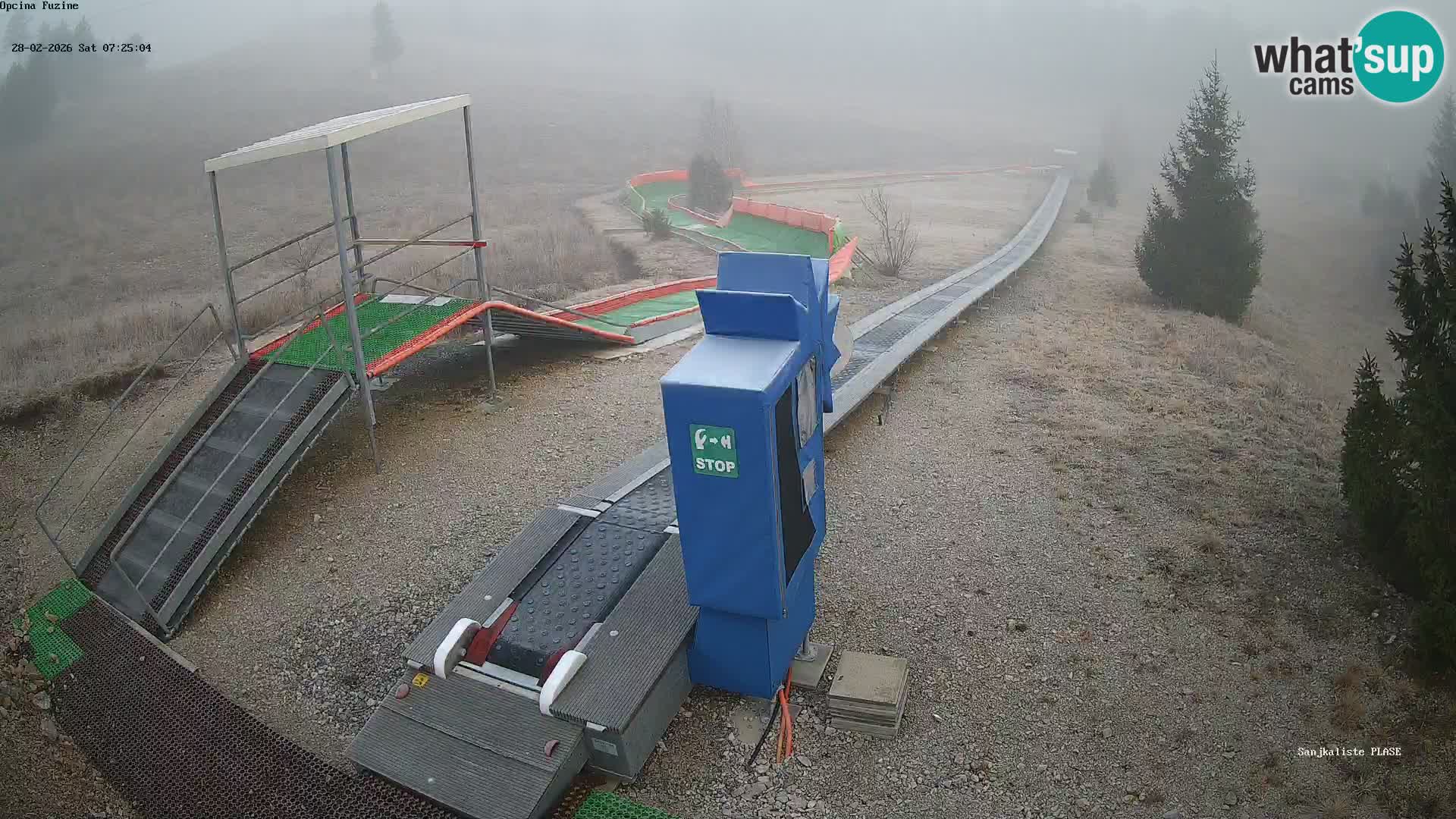 Live Webcam Rodelbahn Fužine – Kroatien