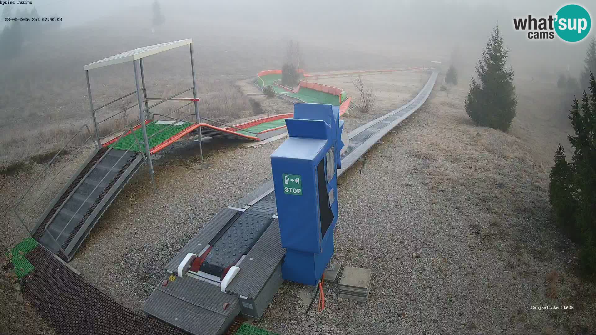 Live Webcam Rodelbahn Fužine – Kroatien