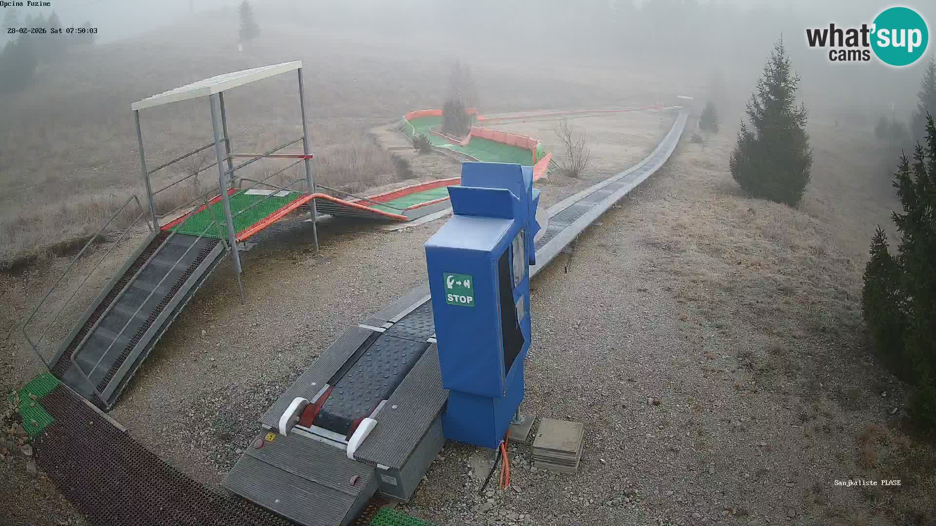 Live Webcam Rodelbahn Fužine – Kroatien