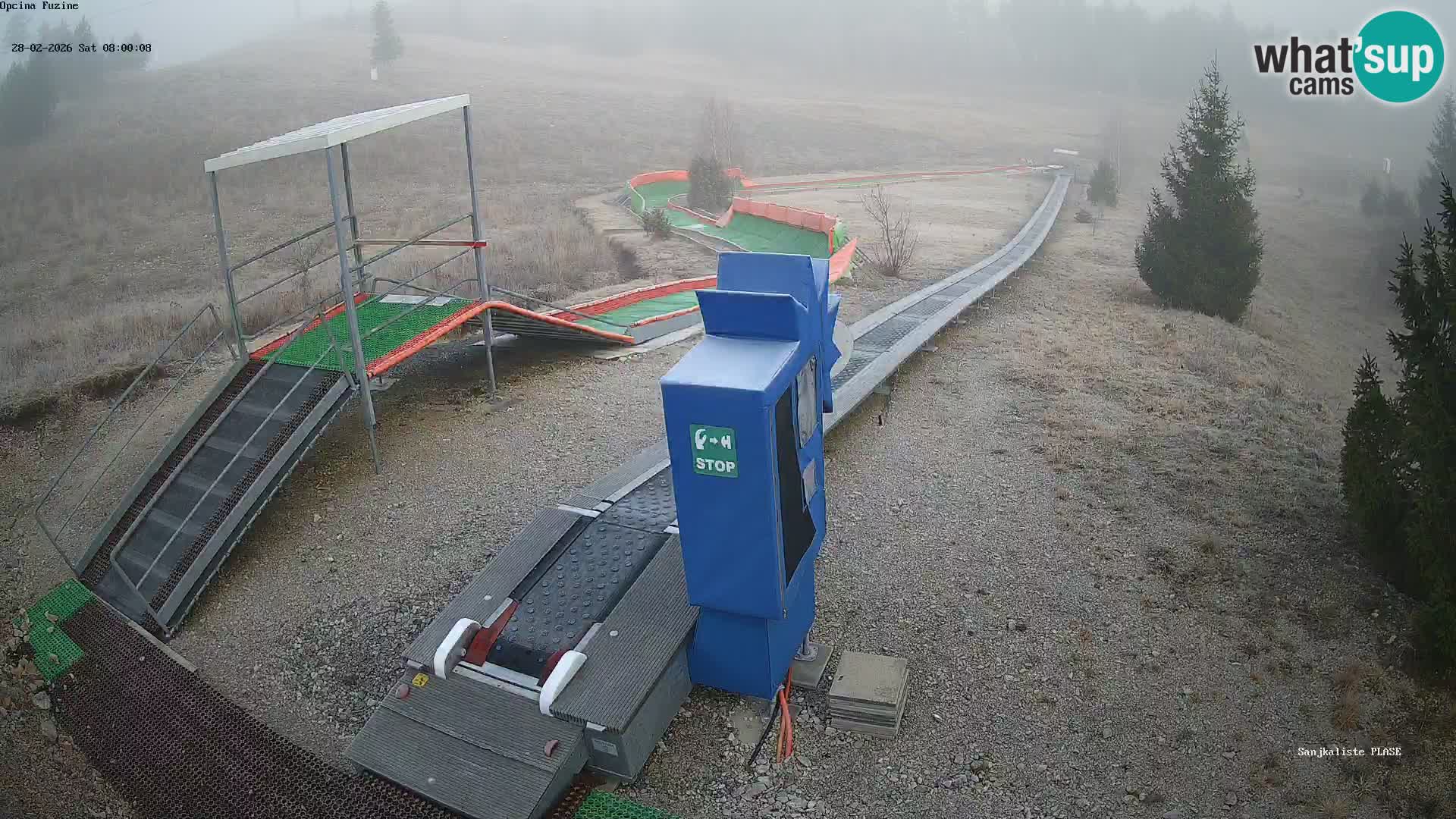 Live Webcam Rodelbahn Fužine – Kroatien