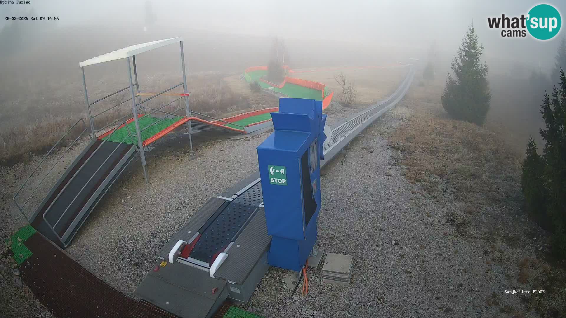 Live Webcam Rodelbahn Fužine – Kroatien