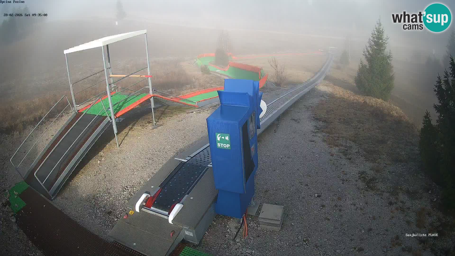 Live Webcam Rodelbahn Fužine – Kroatien