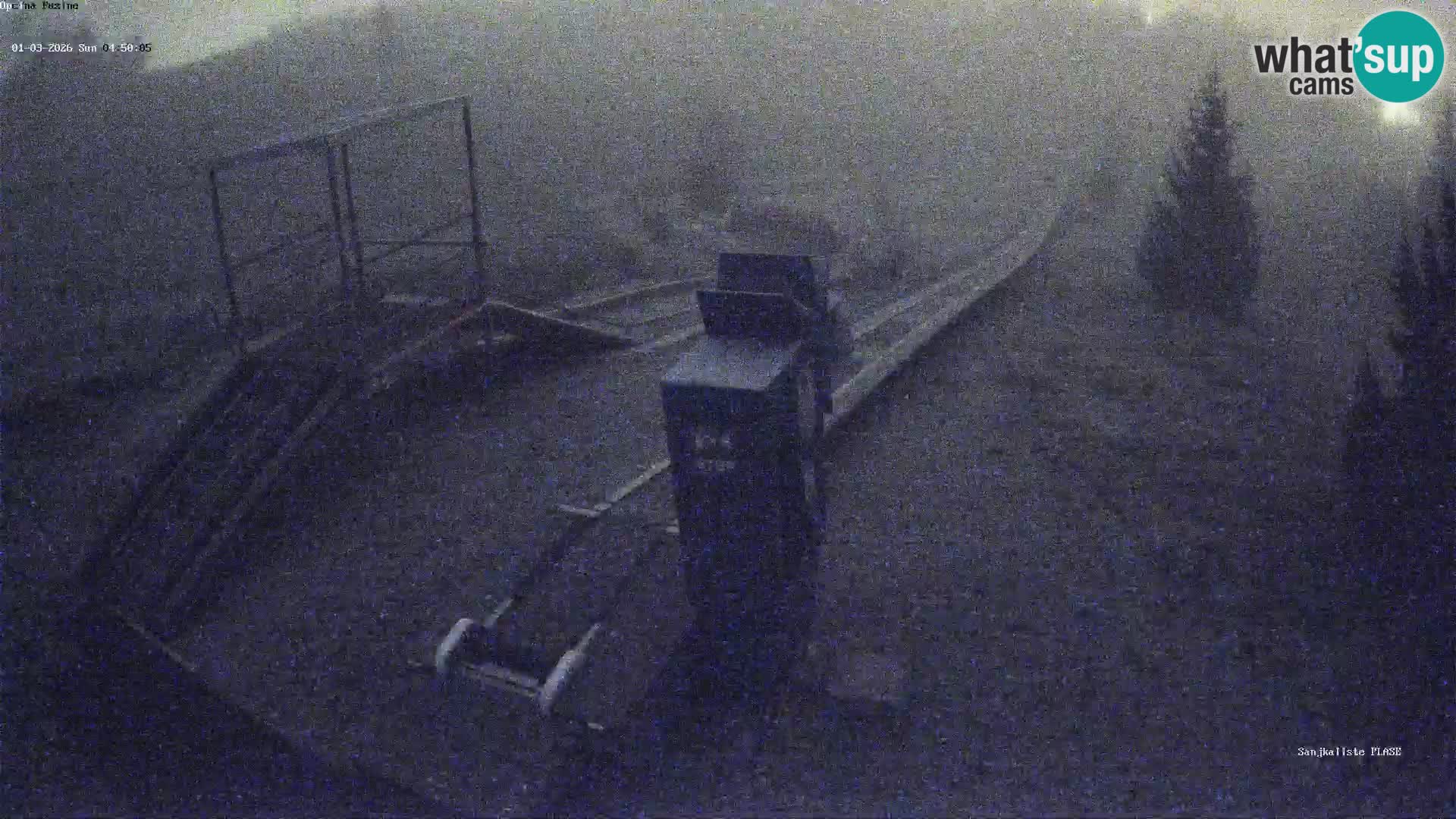 Live webcam Fužine toboggan run – Croatia