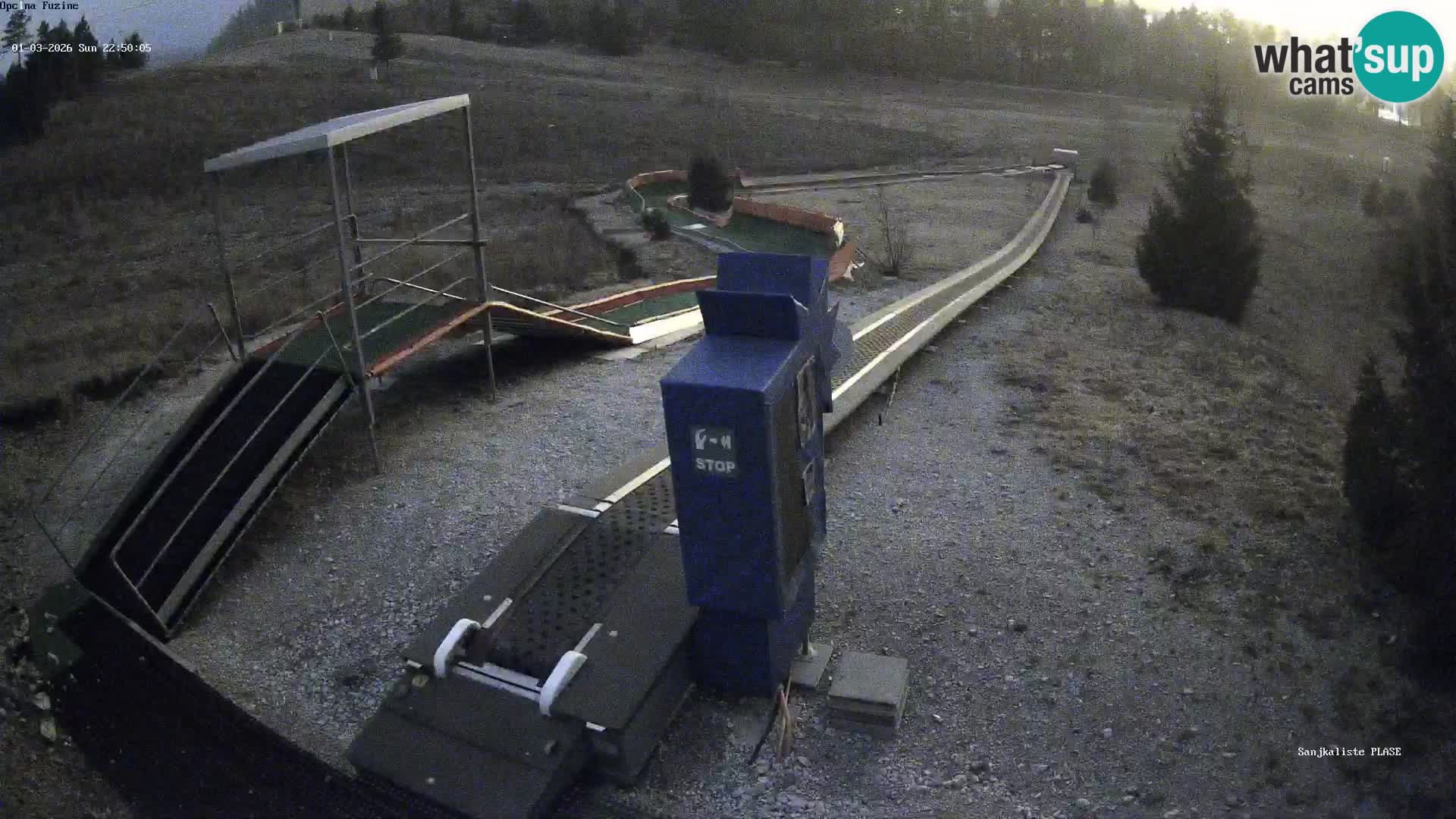 Web kamera uživo Sanjkalište Fužine – Hrvatska