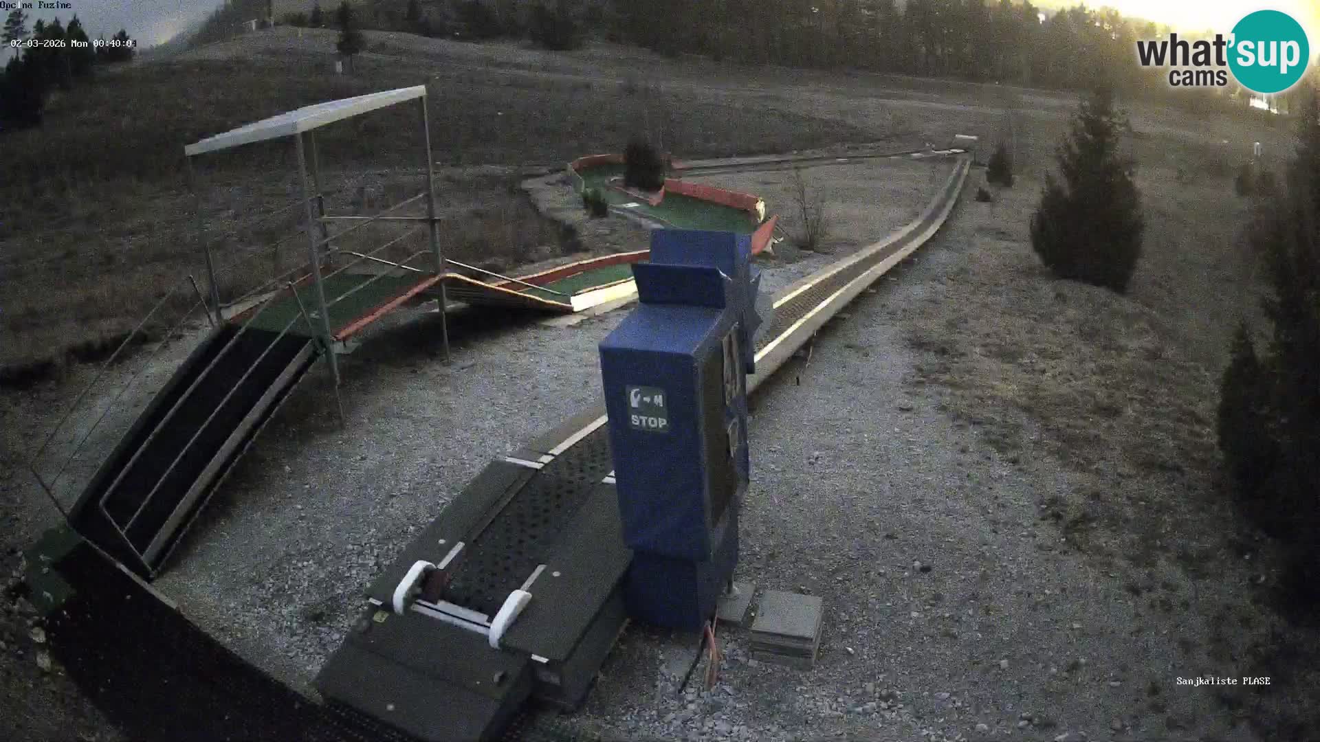 Web kamera uživo Sanjkalište Fužine – Hrvatska