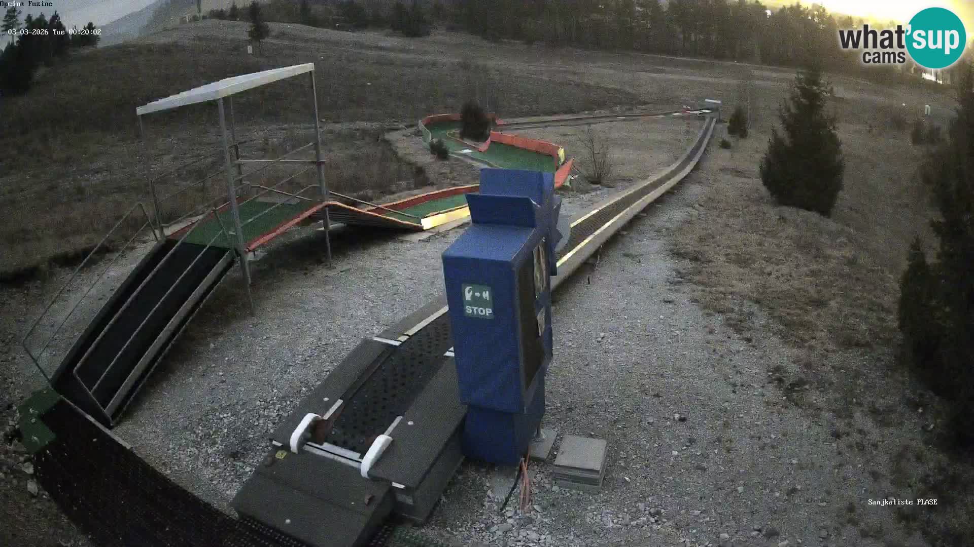 Web kamera uživo Sanjkalište Fužine – Hrvatska