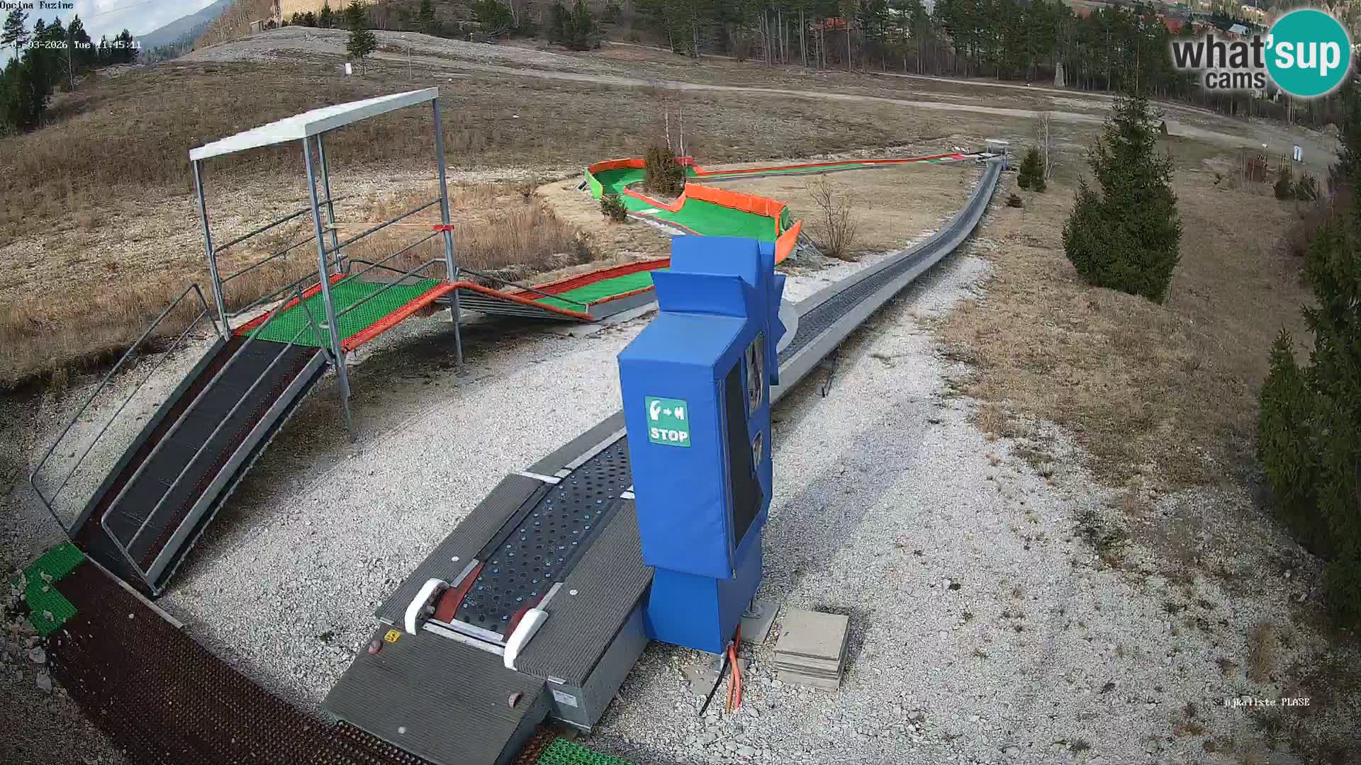Live Webcam Rodelbahn Fužine – Kroatien