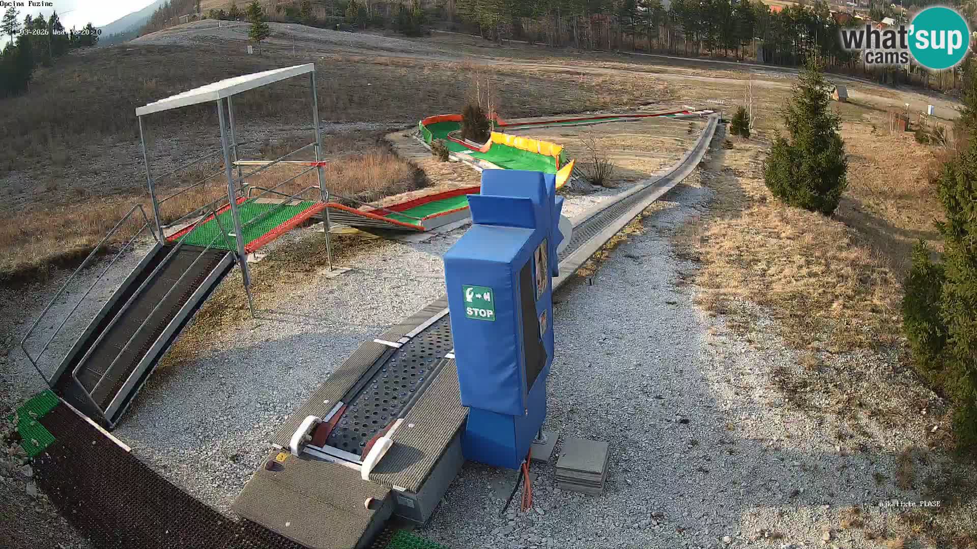 Web kamera uživo Sanjkalište Fužine – Hrvatska