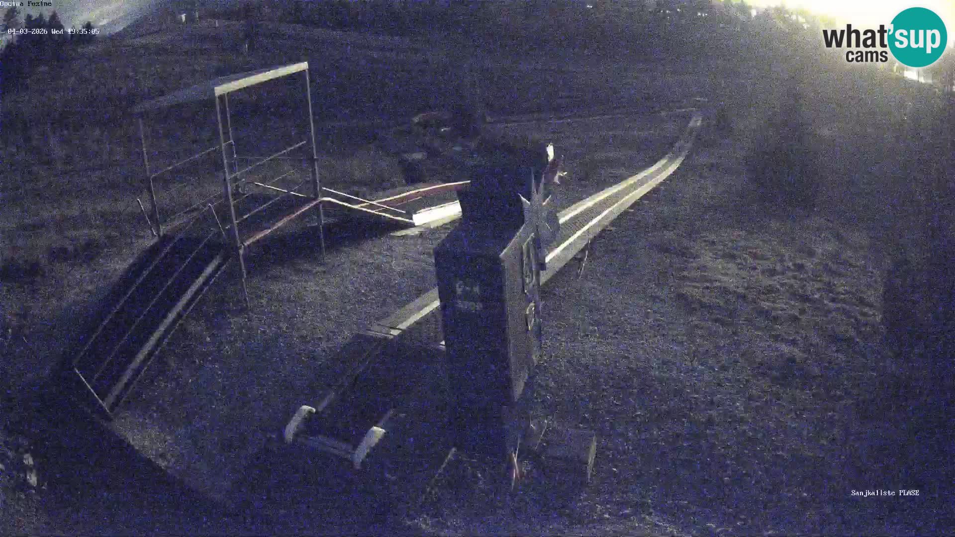 Web kamera uživo Sanjkalište Fužine – Hrvatska