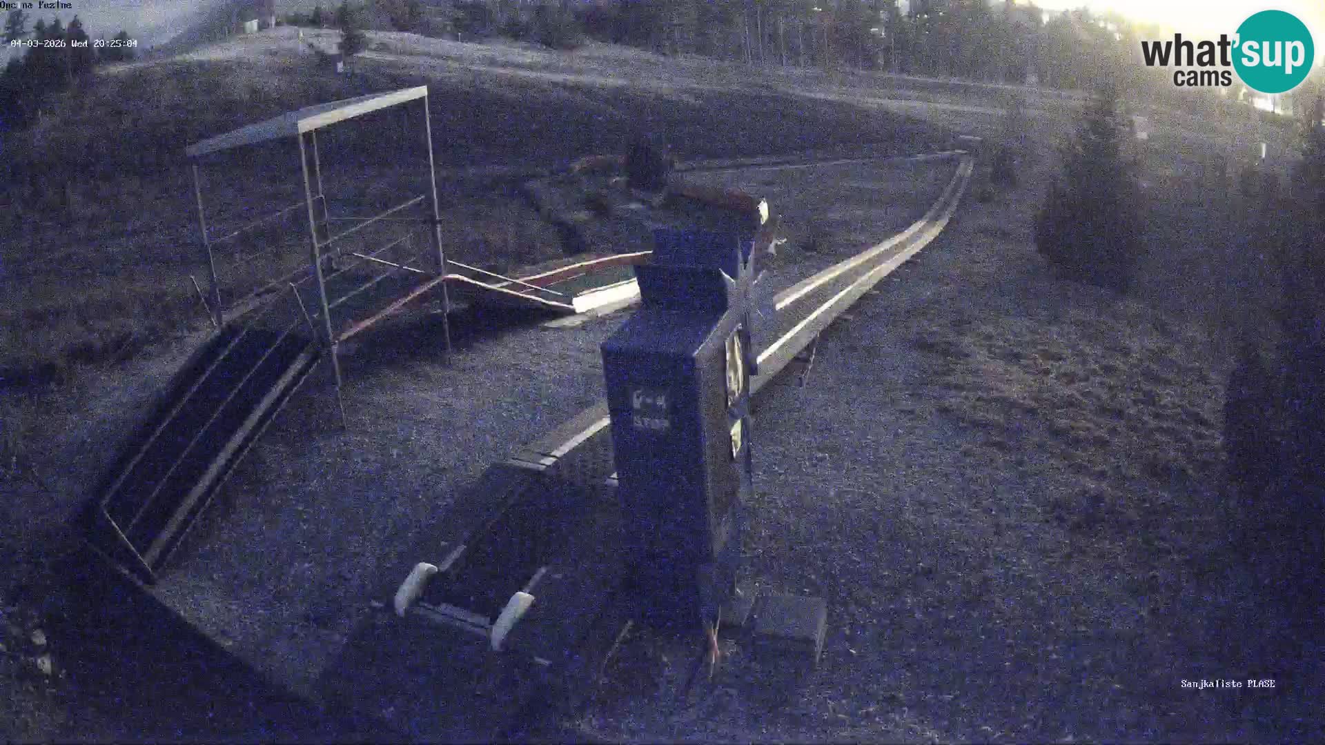 Webcam en direct Piste de luge de Fužine – Croatie