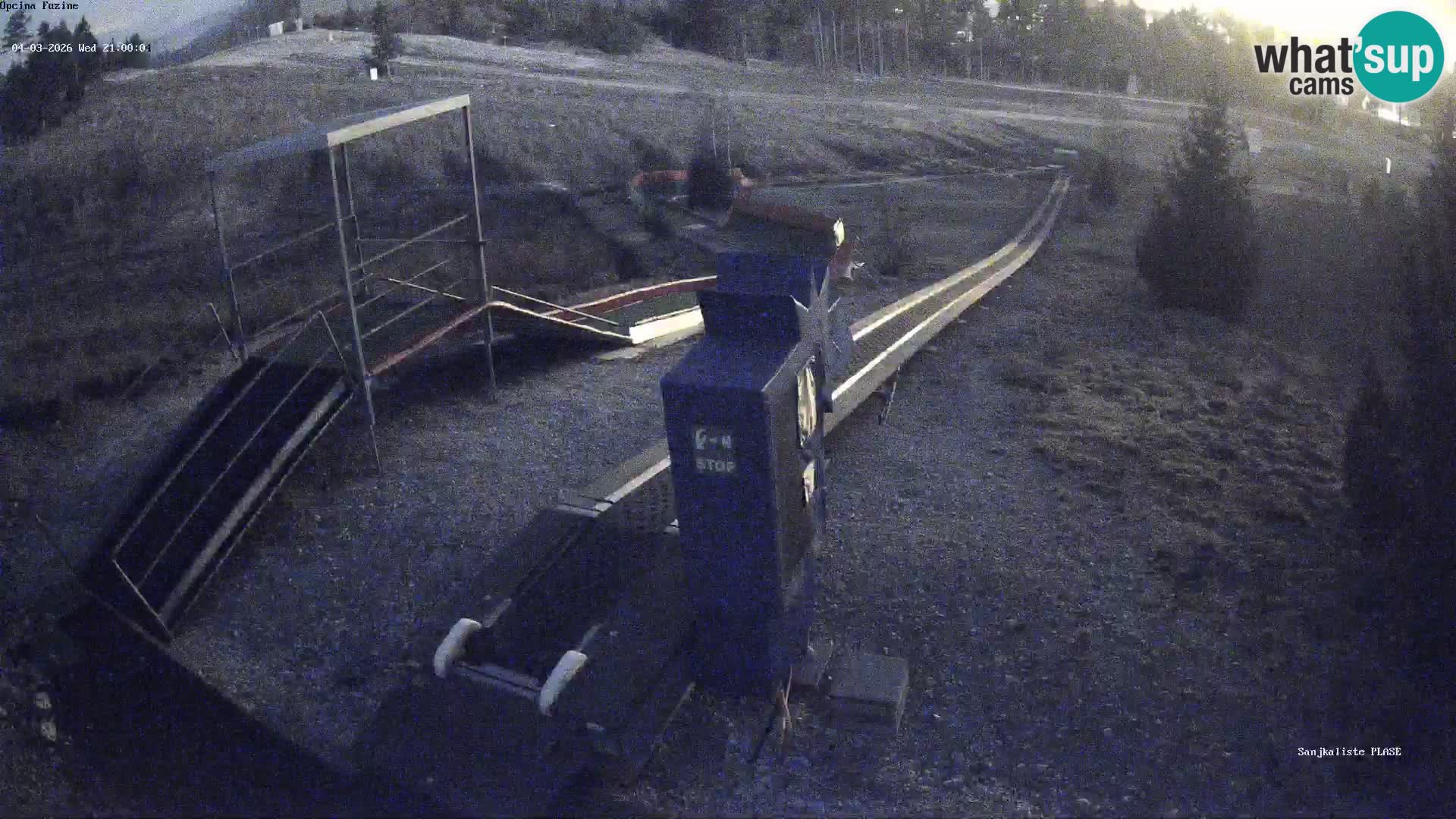 Web kamera uživo Sanjkalište Fužine – Hrvatska