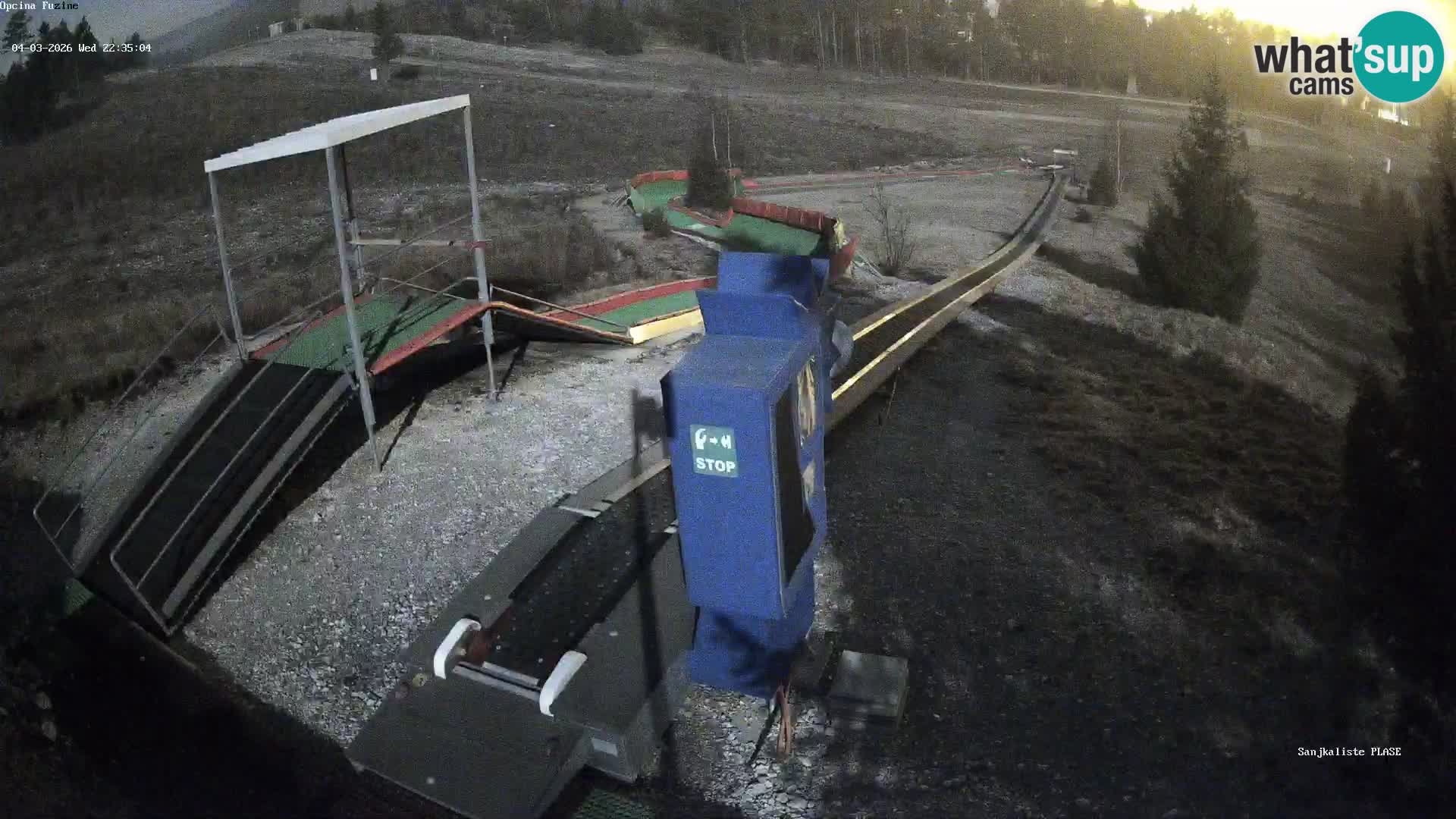 Web kamera uživo Sanjkalište Fužine – Hrvatska