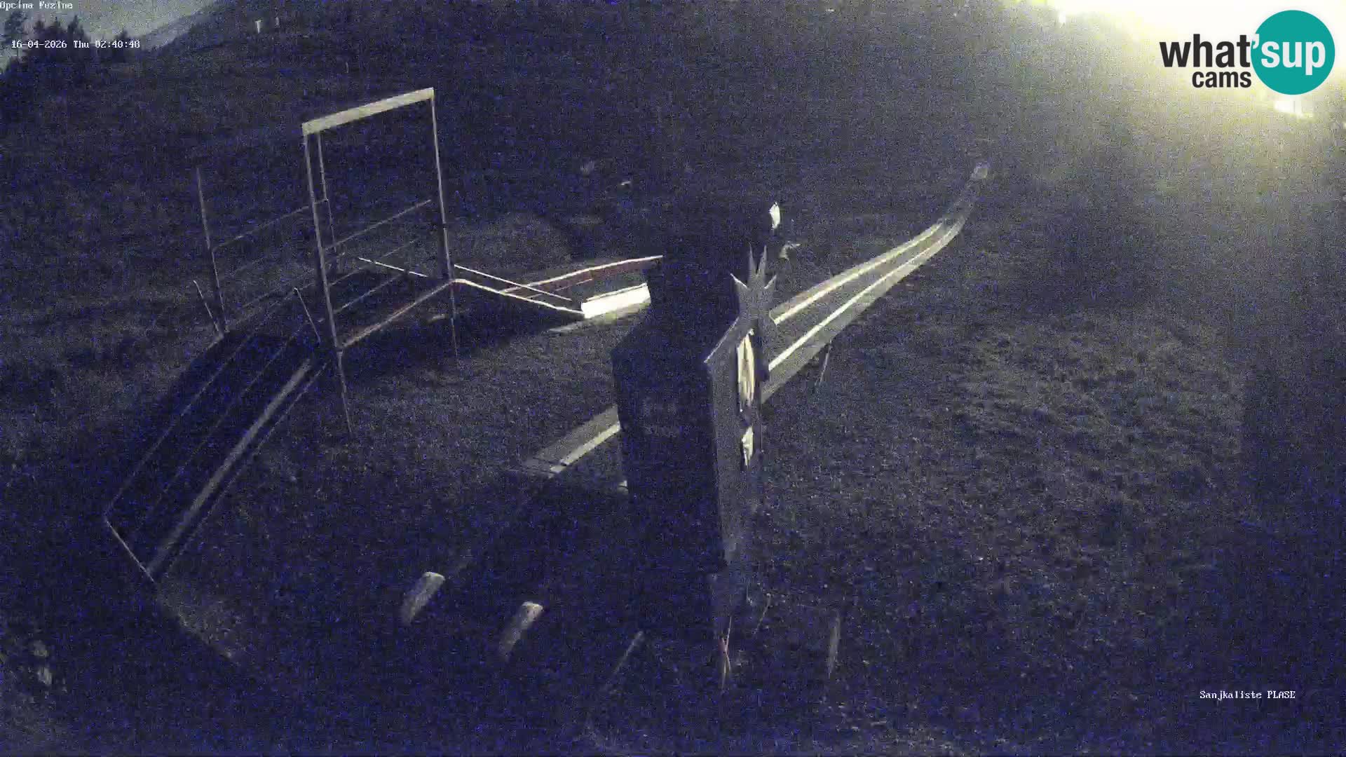 Live webcam Fužine toboggan run – Croatia