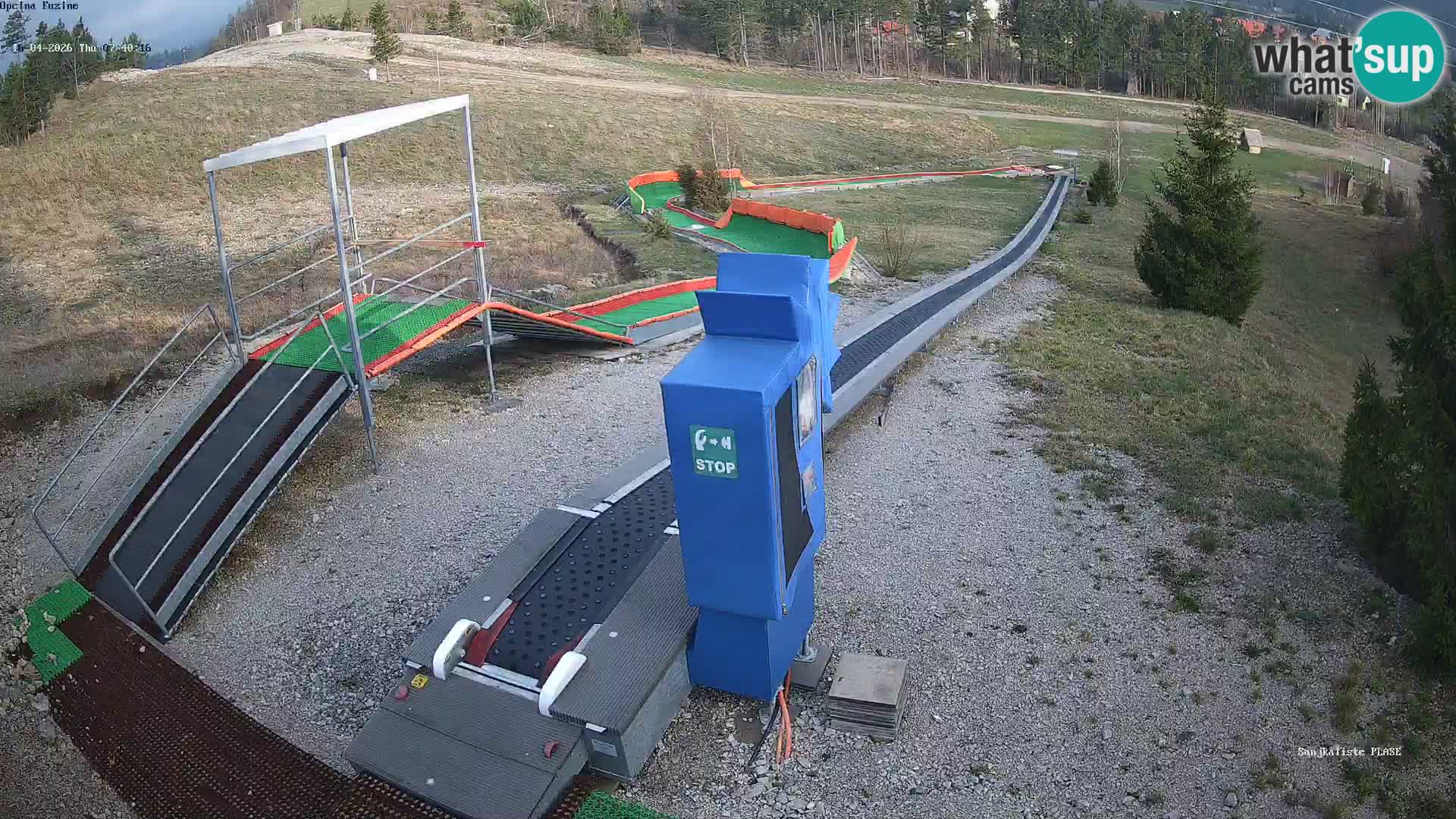 Live Webcam Rodelbahn Fužine – Kroatien