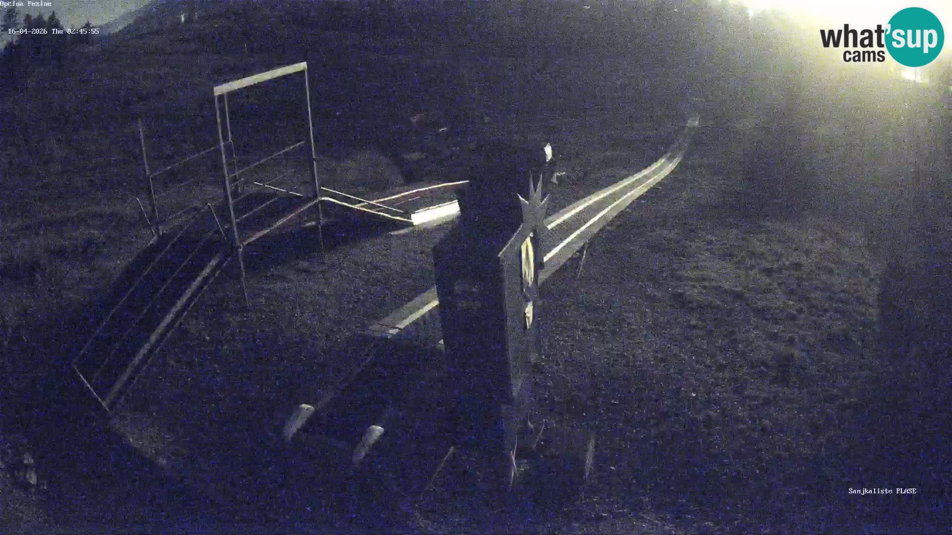 Webcam en vivo Pista de trineo Fužine – Croacia