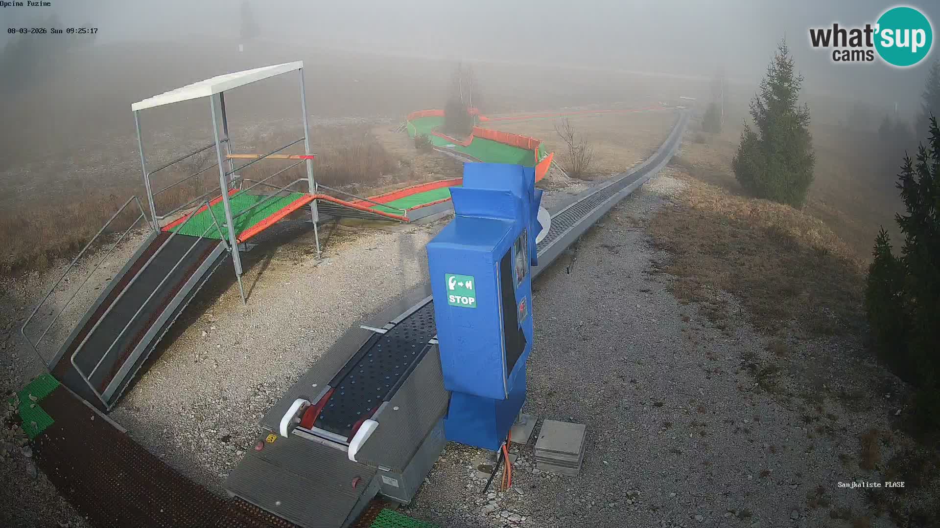 Live Webcam Rodelbahn Fužine – Kroatien