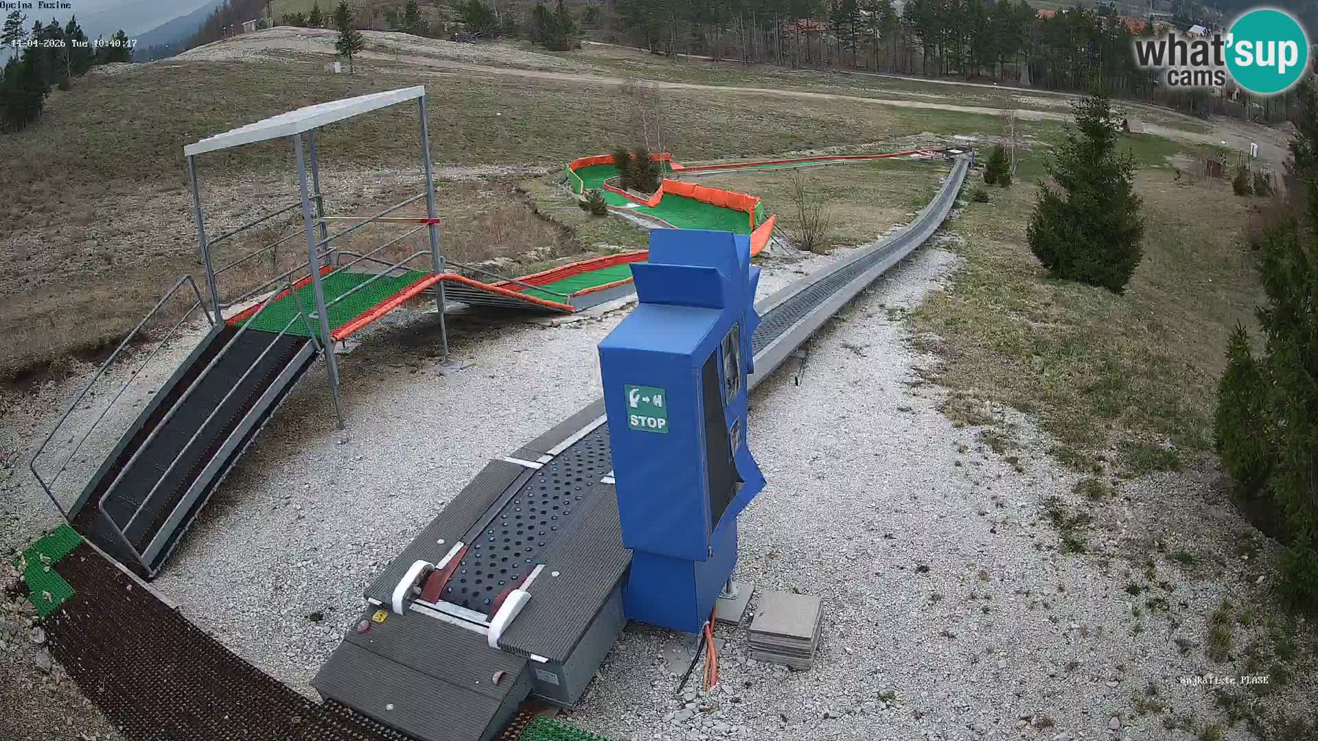 Live Webcam Rodelbahn Fužine – Kroatien