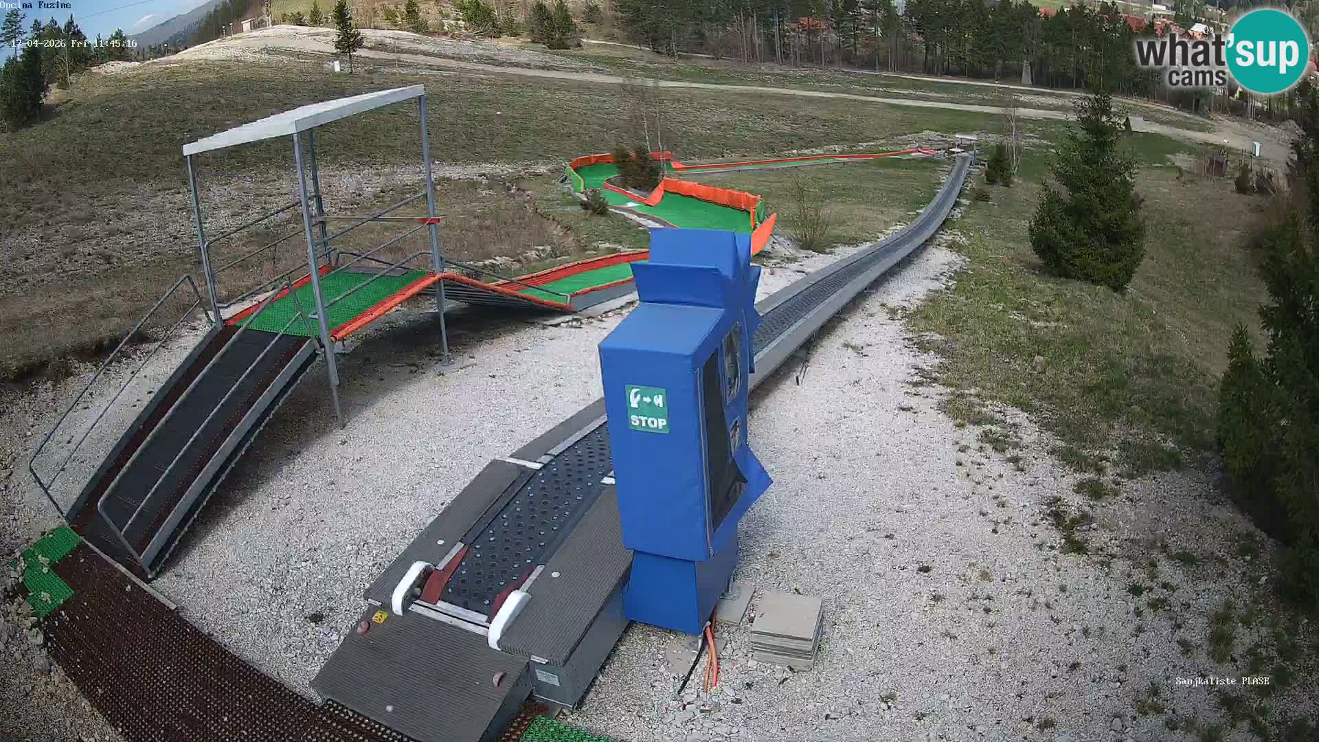 Web kamera uživo Sanjkalište Fužine – Hrvatska