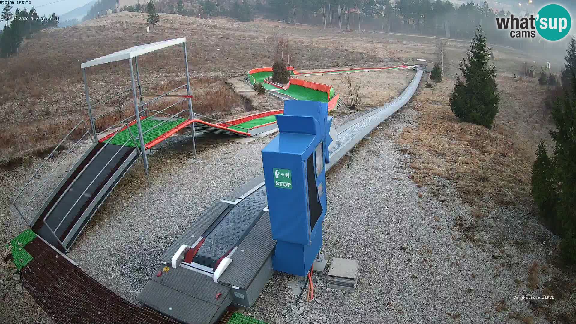 Web kamera uživo Sanjkalište Fužine – Hrvatska