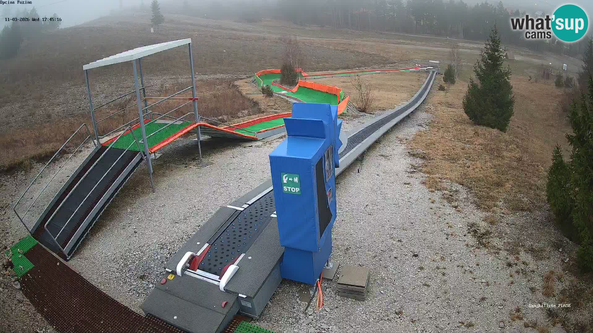 Live Webcam Rodelbahn Fužine – Kroatien