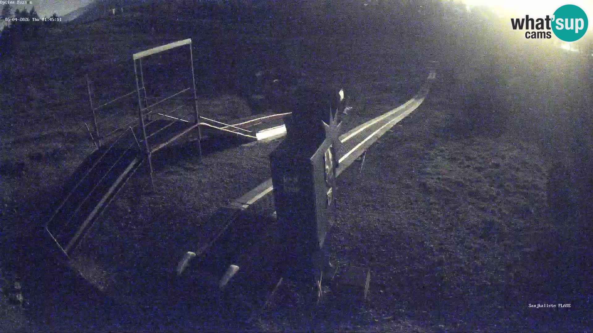 Webcam en direct Piste de luge de Fužine – Croatie