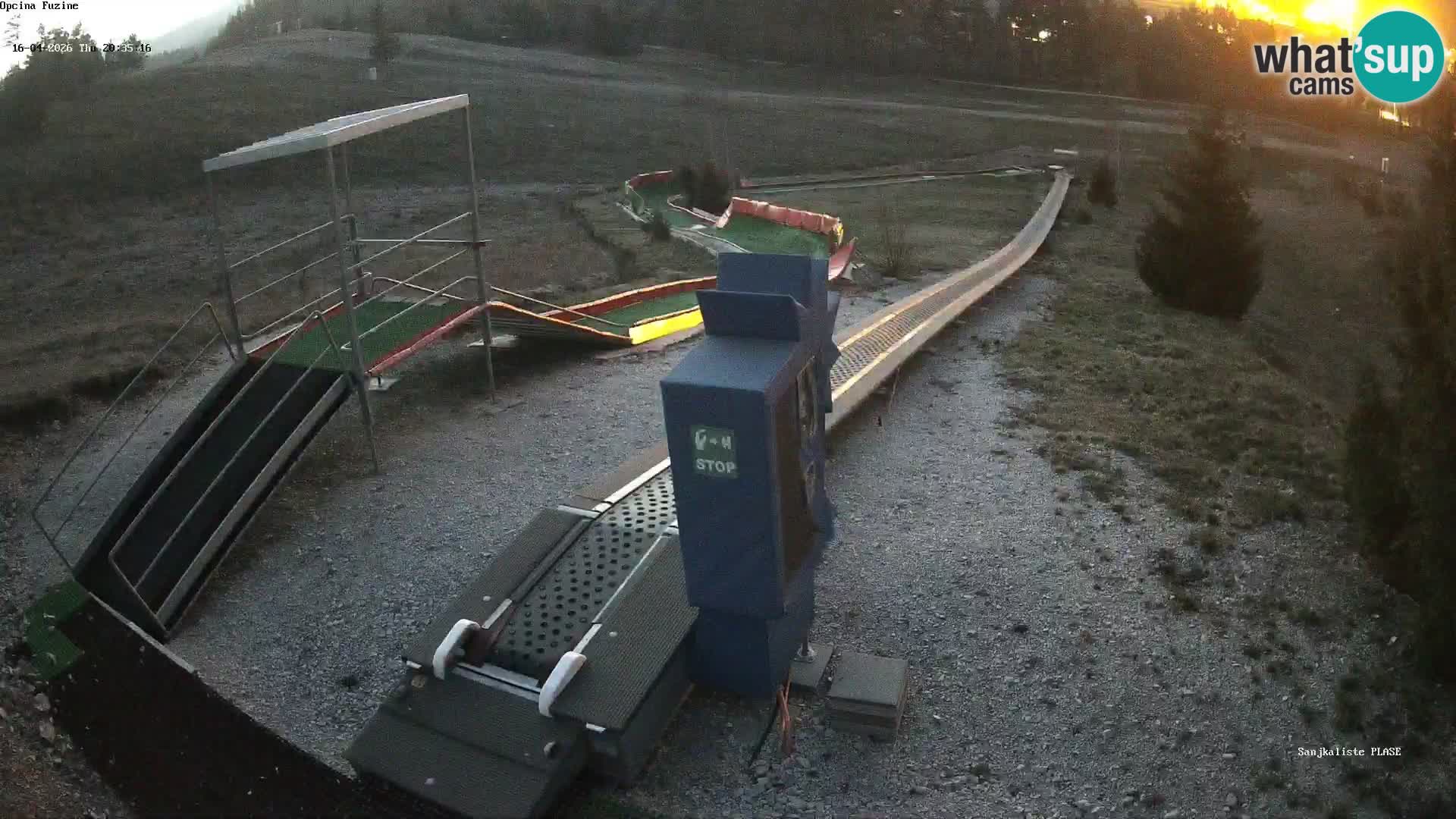 Live Webcam Rodelbahn Fužine – Kroatien