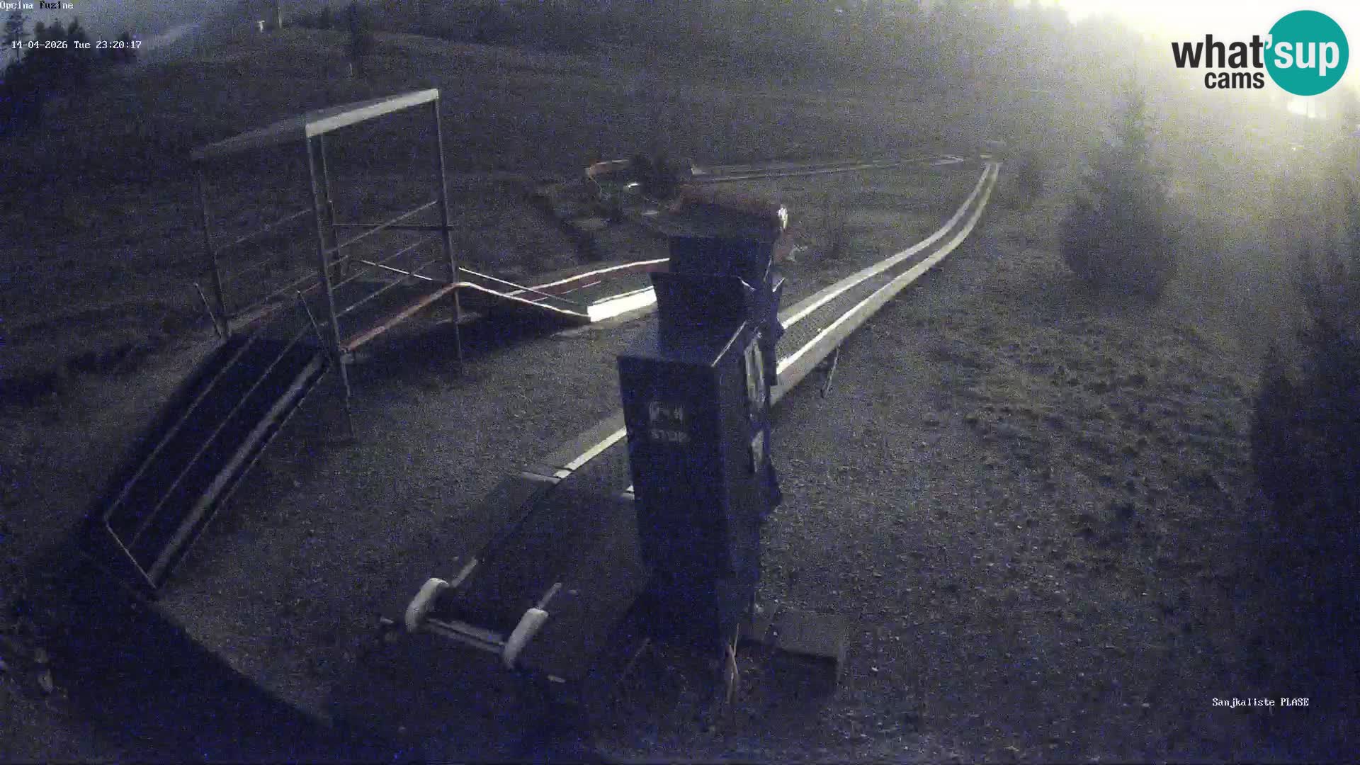 Spletna kamera v živo Sankališče Fužine – Hrvaška