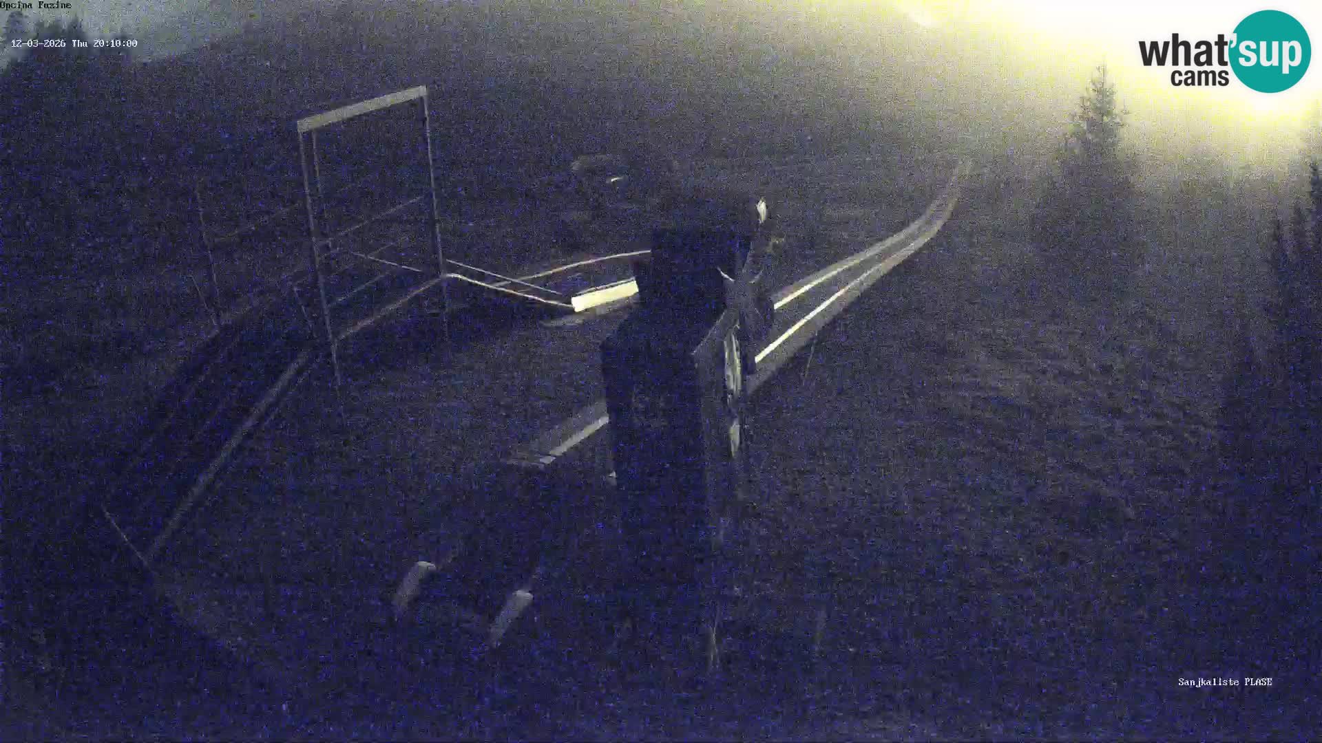 Spletna kamera v živo Sankališče Fužine – Hrvaška